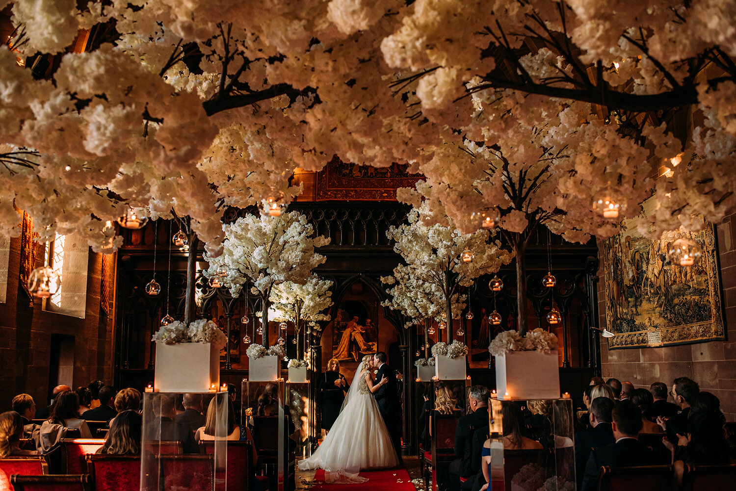  First kiss in the great hall 