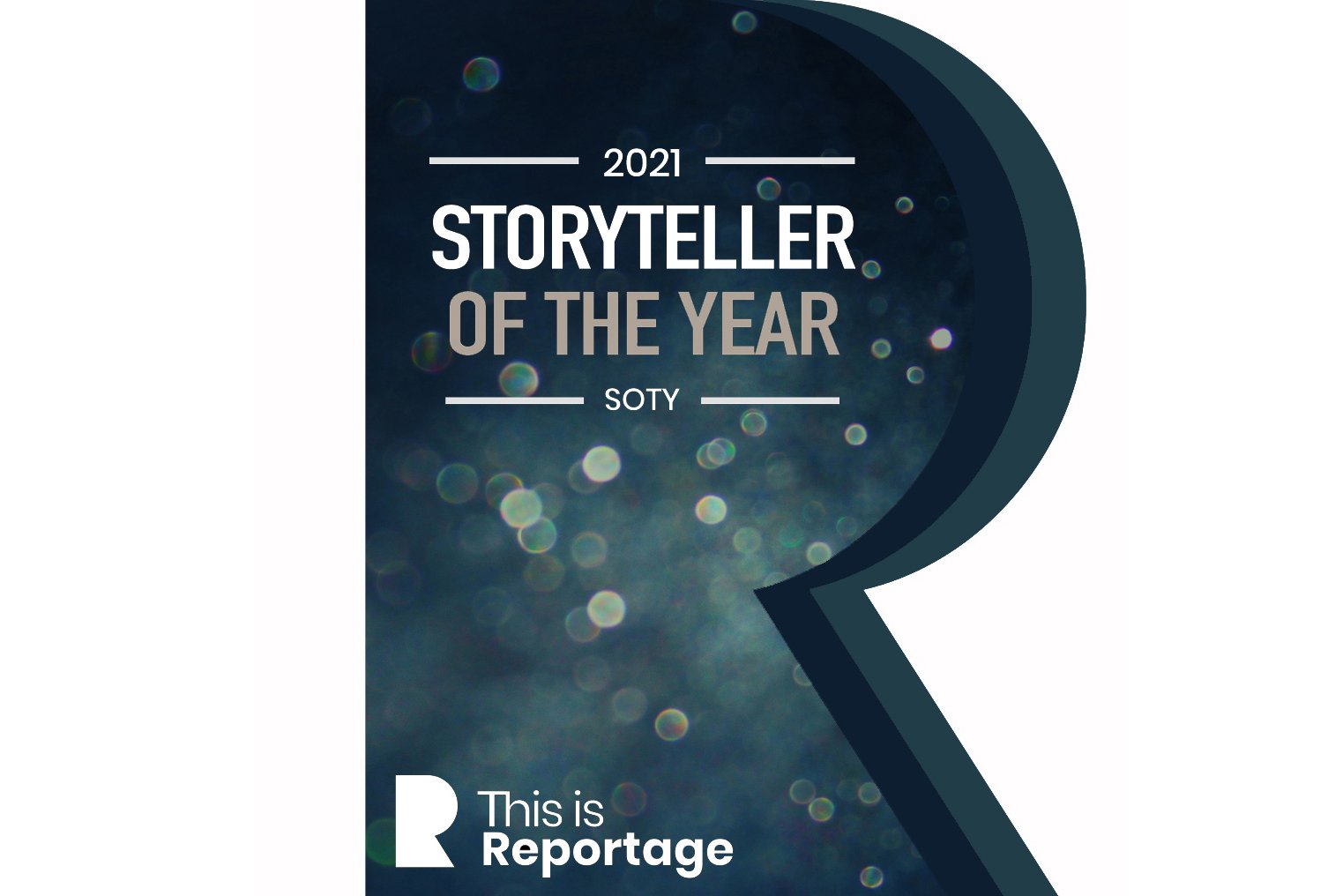  This is Reportage Story teller of the year award logo 