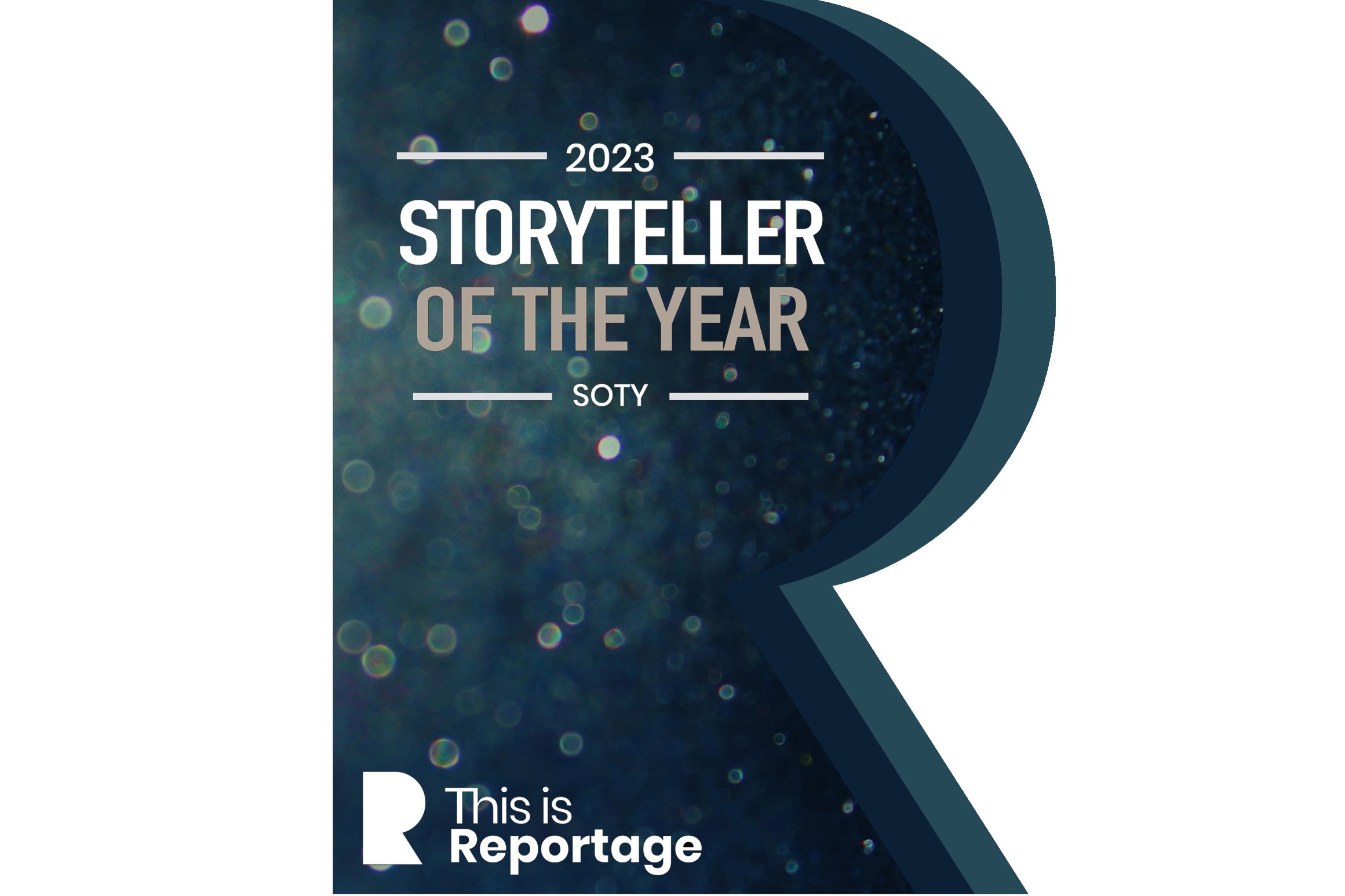  This is Reportage Story teller of the year award logo 