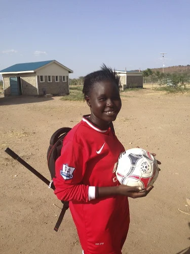 Esther the striker, image Carol Devine
