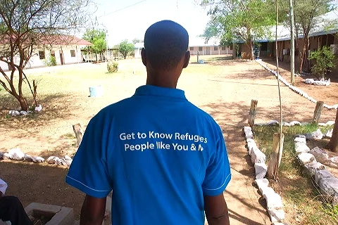 Mohamud Hure, UNHCR Education Officer Kakuma "Get to Know Refugees, People like You & Me"