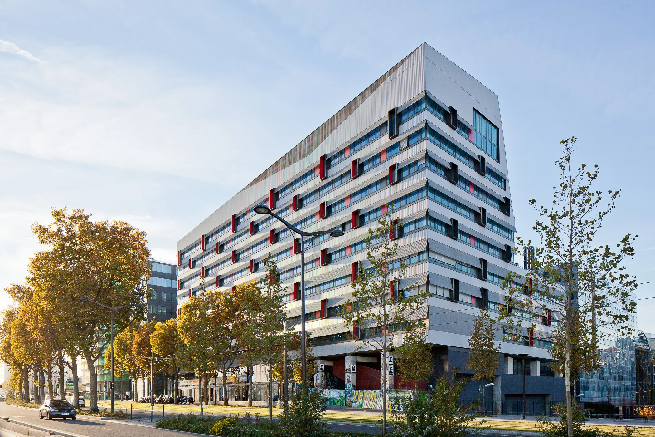 Université Paris VII . Bartélémy Grino Architectes