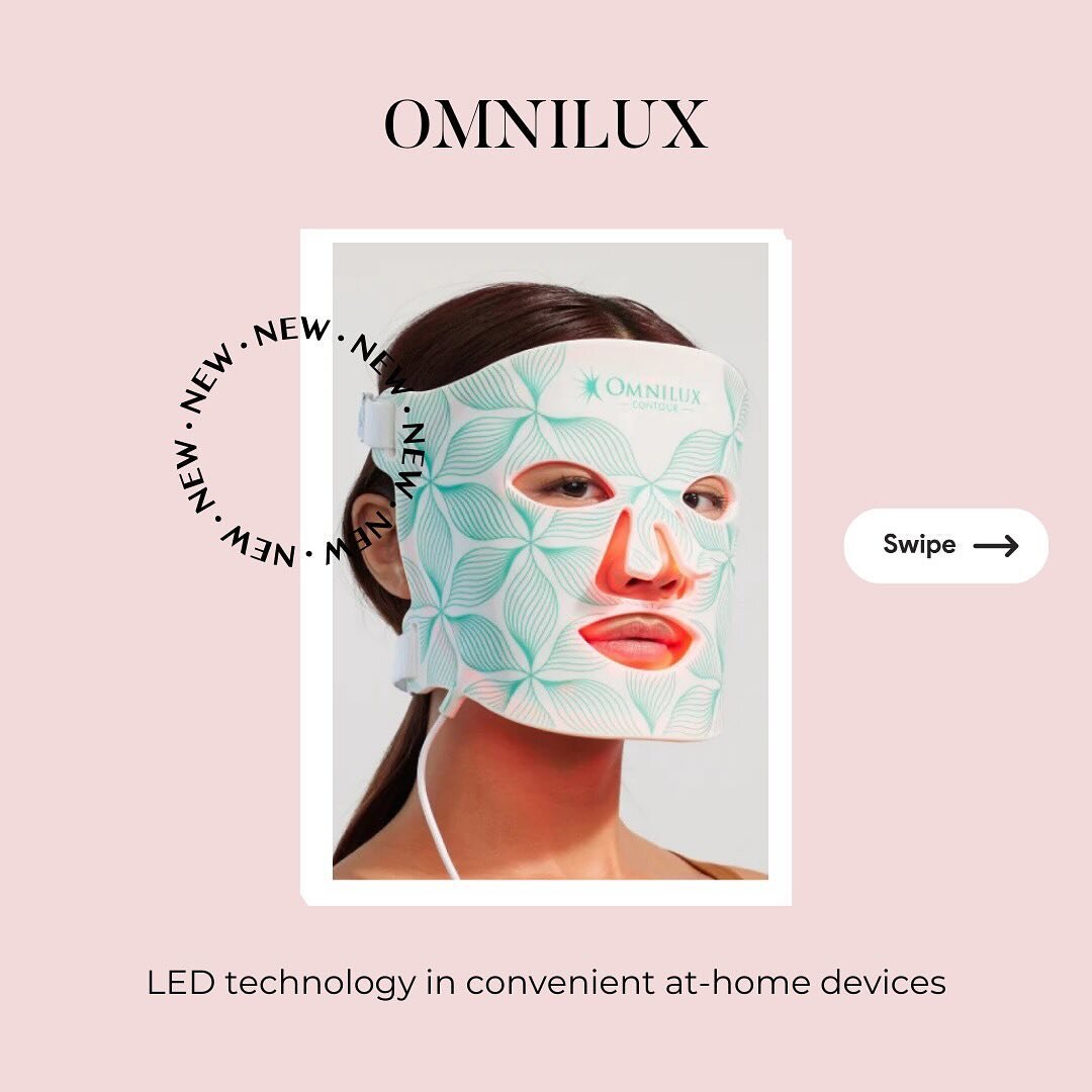 Upgrade your at home skincare routine with medical grade Omnilux LED light therapy mask!

LED therapy is natural, non-invasive, and does not contain ANY harmful UV wavelengths! These masks are painless, easy to use, and safe for all skin types. 

Eac