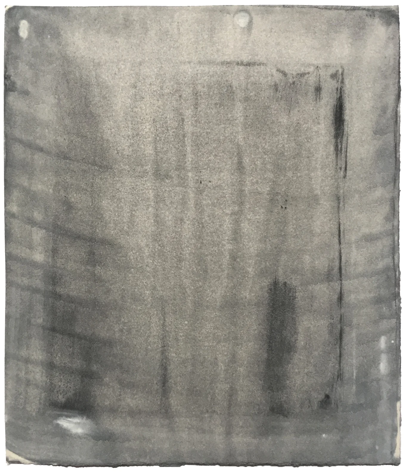Untitled 2016 Gouache monotype on paper 9 x 10.5 in