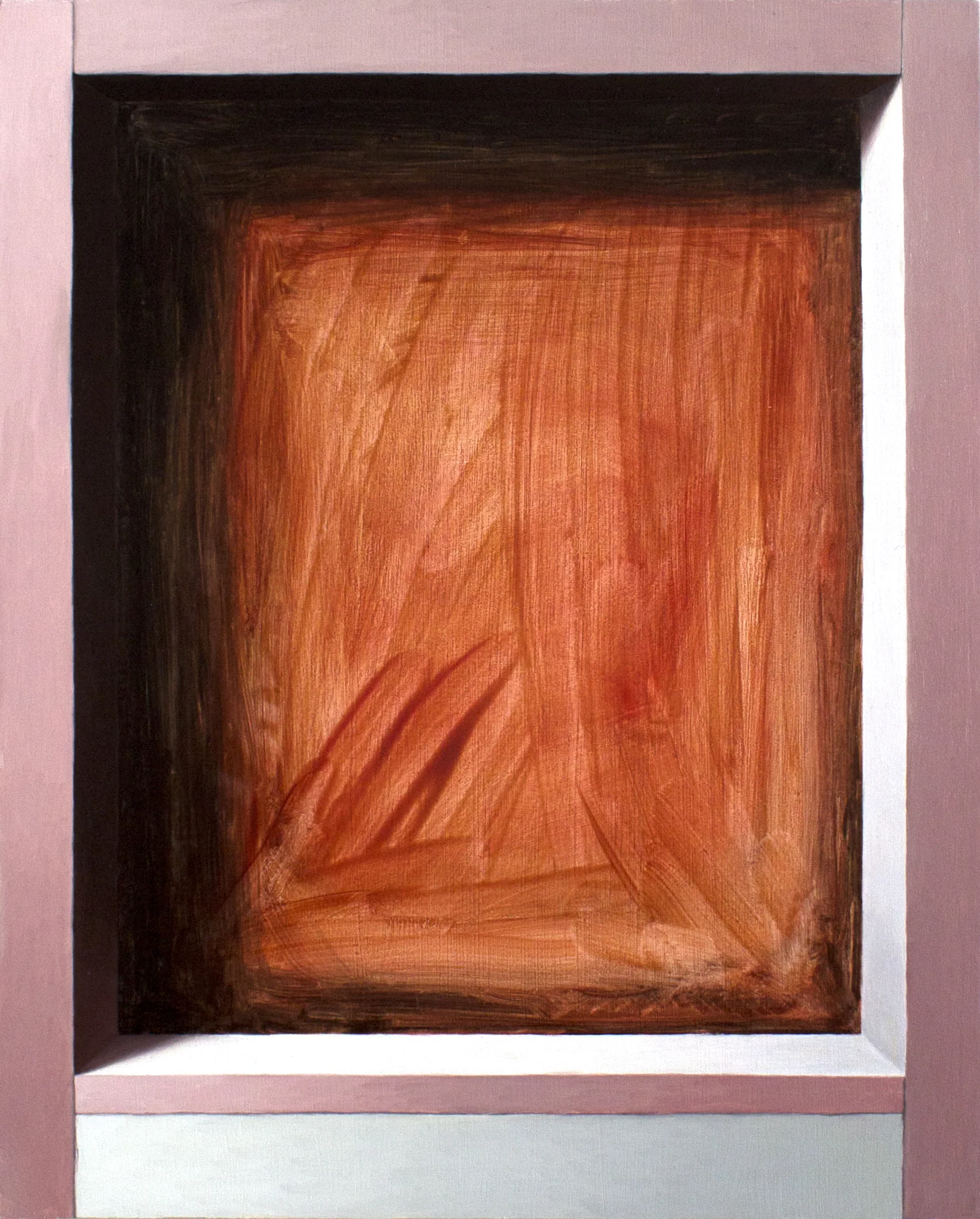 Exposed Interior No. 2 2017 Oil on wood panel 10 x 8 in