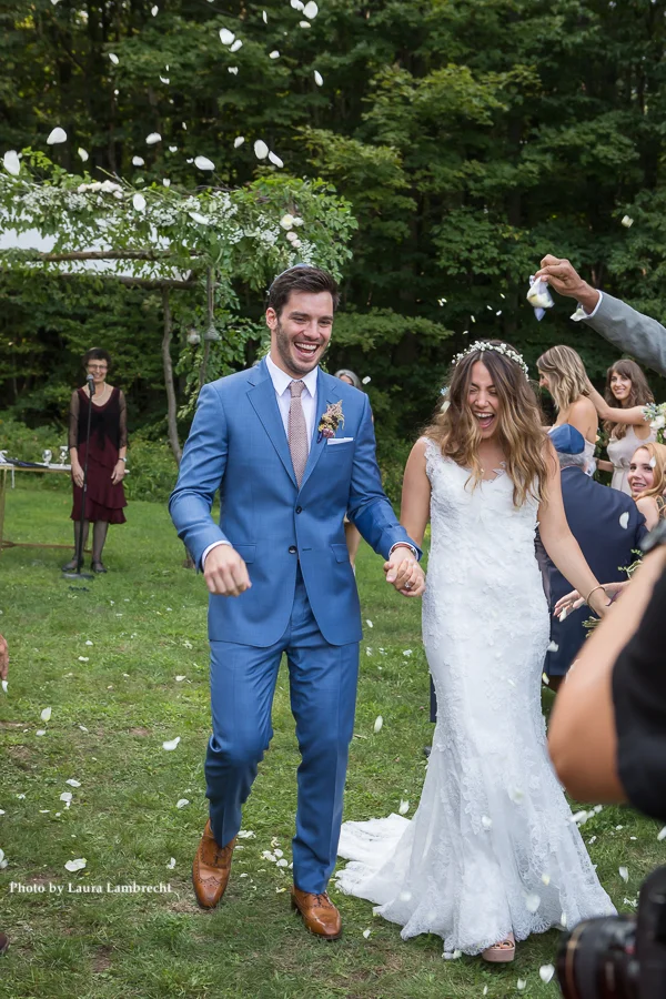 2nd edit. Zoe & Sam, leaving Huppah..jpg