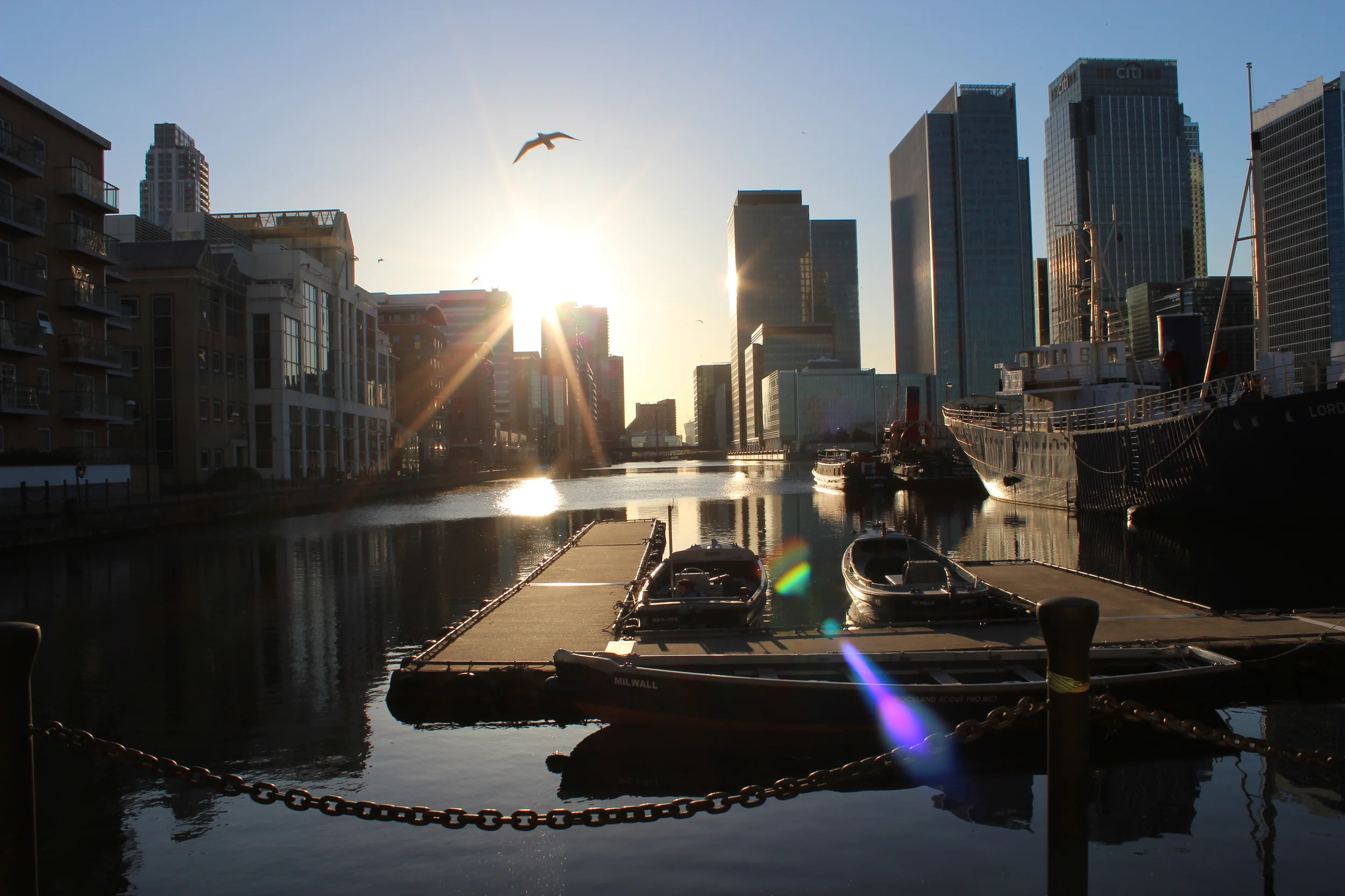 South Quay, Canary Wharf, London