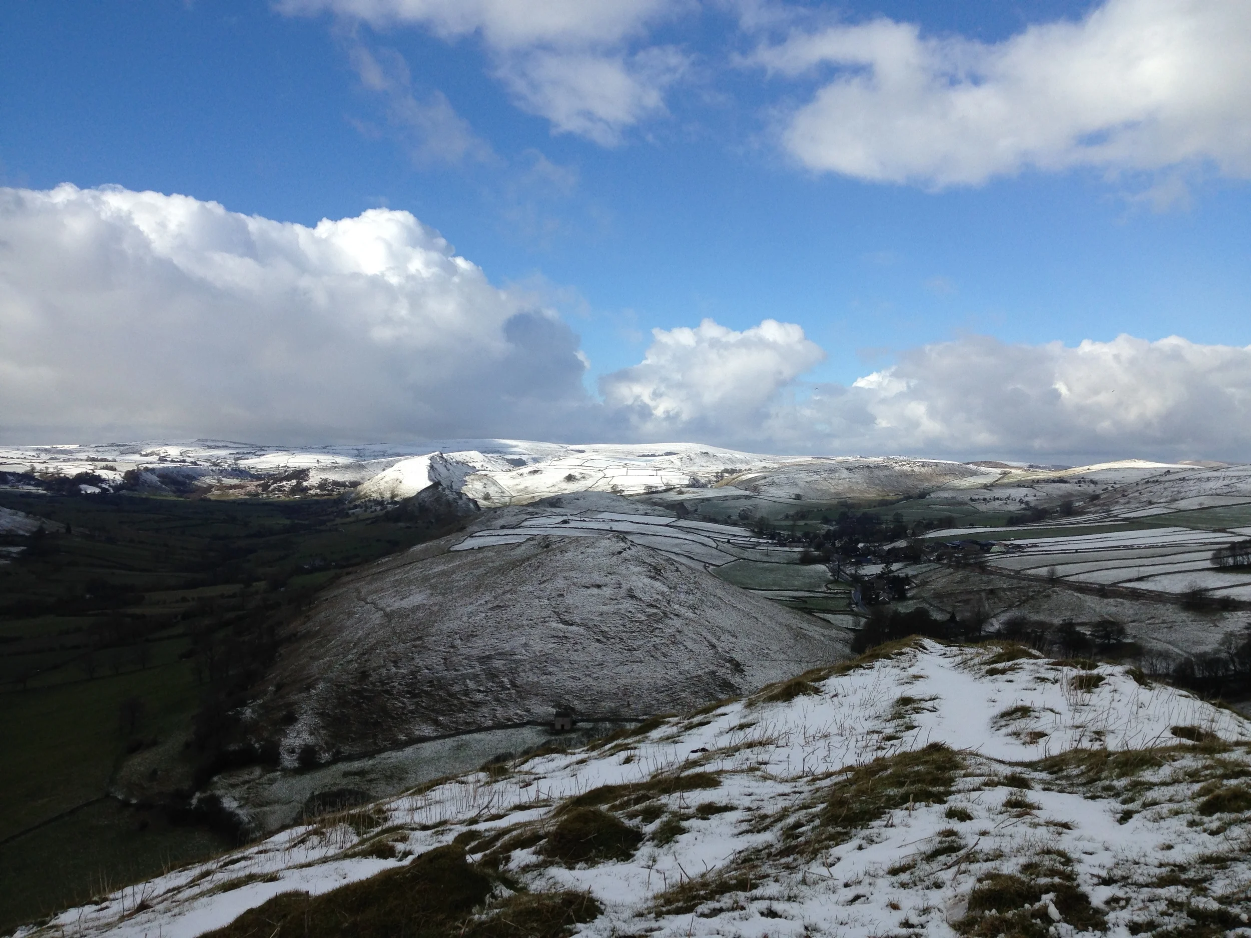 Snow in the Peak District