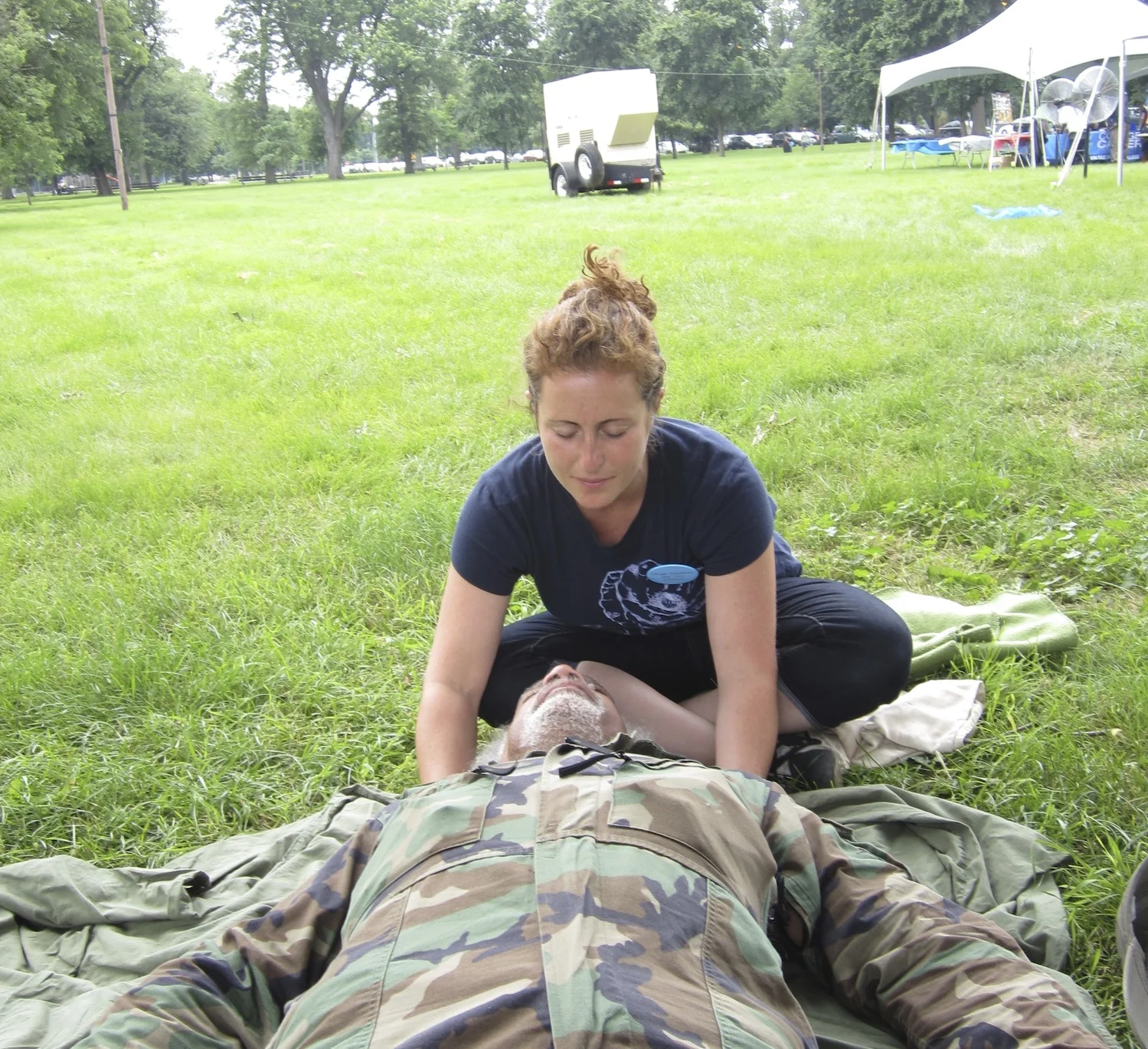 Reiki Helps Homeless Veterans