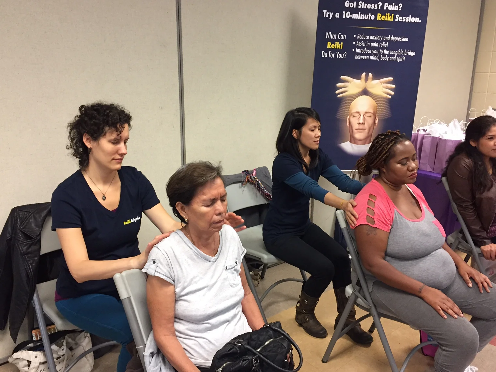 Reiki at the Chicago PD for Survivors of Domestic Violence