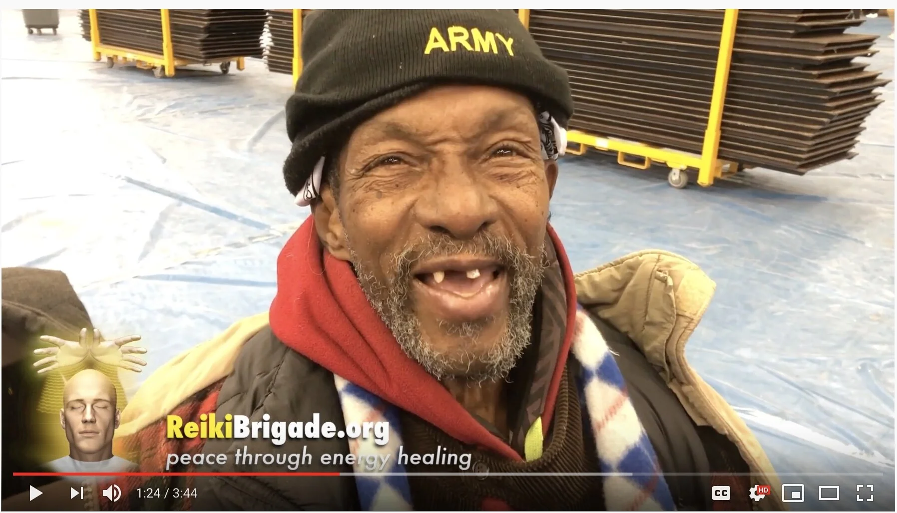 Reiki for Veterans at the JBVA 2019 Winter Stand Down