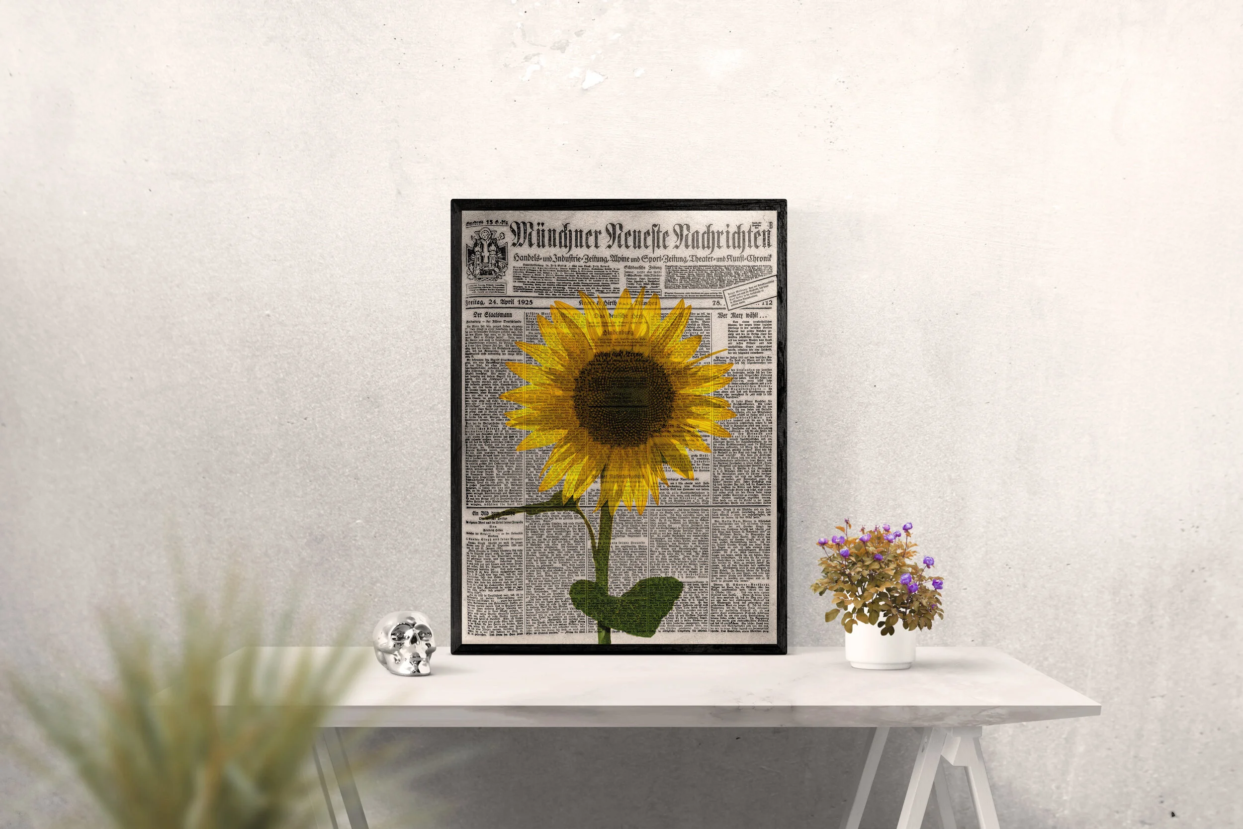 OldNewspaperSunflowerMockUp.jpg