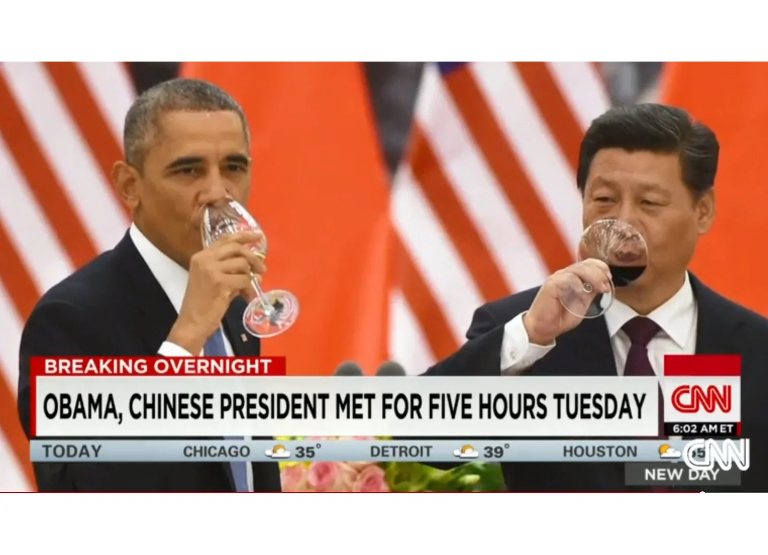 CNN： 美中两国达成历史性气候变化协议，承诺将进行减排［英文］