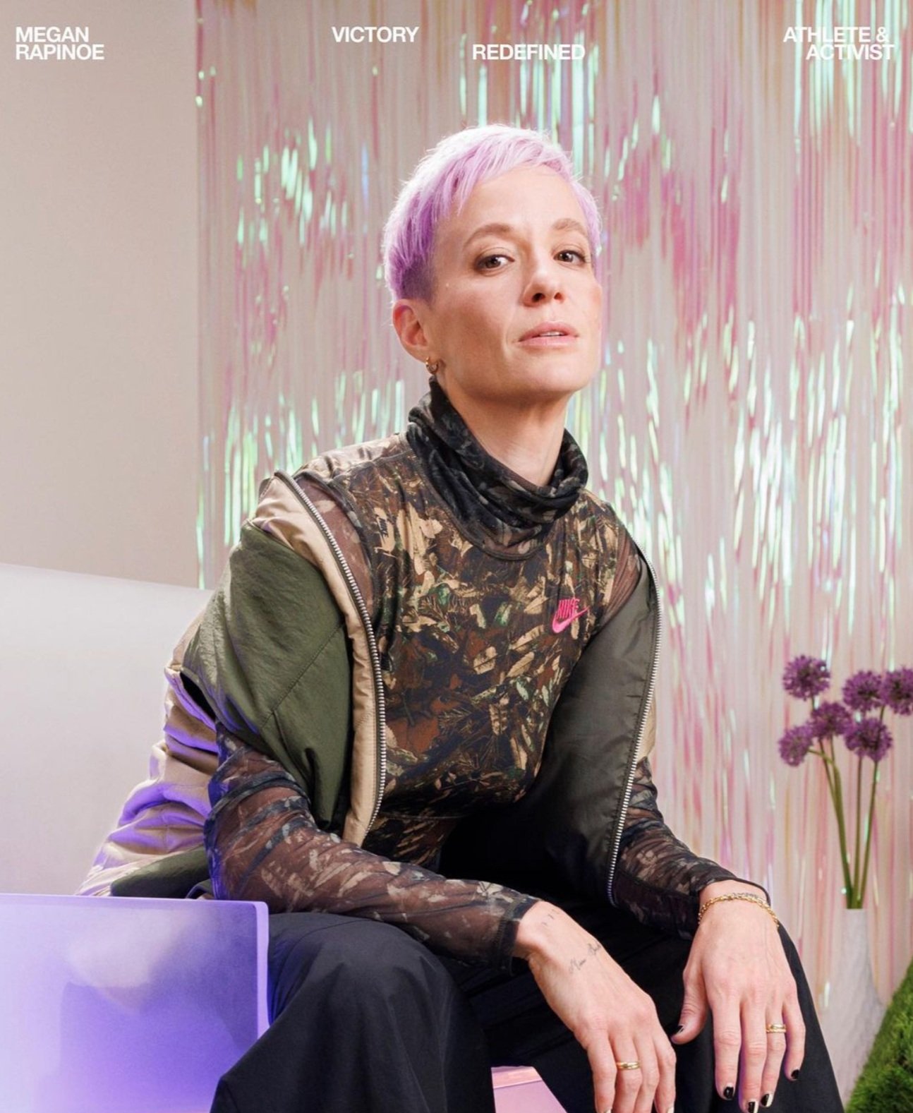 Megan Rapinoe x NIKE Camo Print
