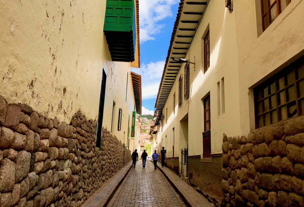Alley stroll in Cusco, Peru