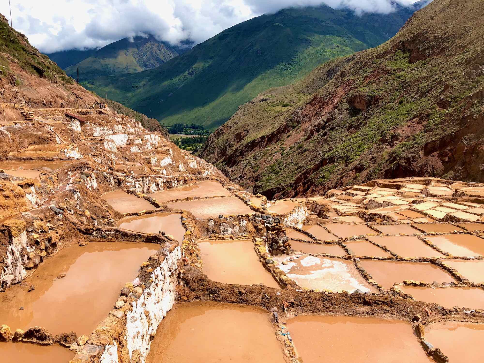 Ancient Incan Salt Works