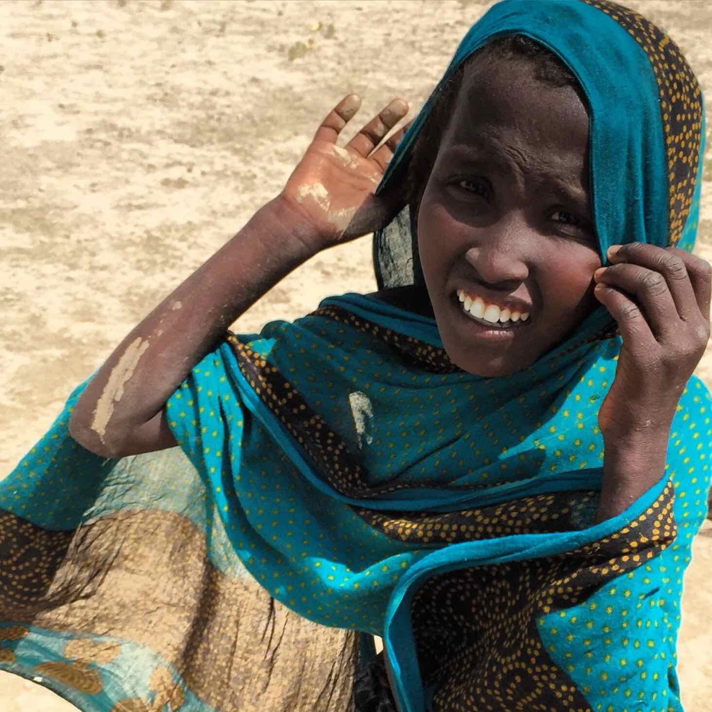 Girl in Ethiopia's Afar Region