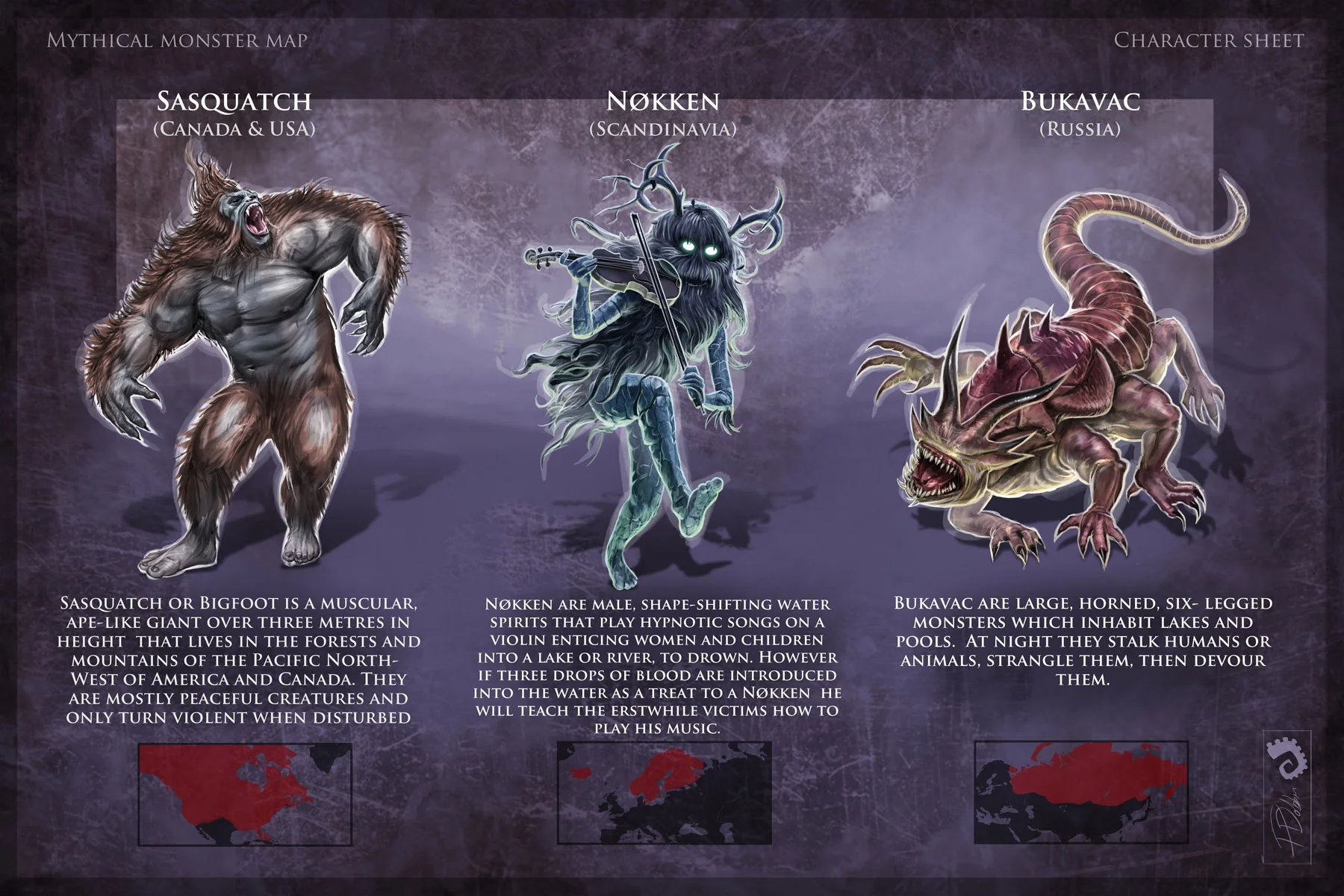Monsters 02 - Sasquatch-Nokken-Bukavac v01.jpg