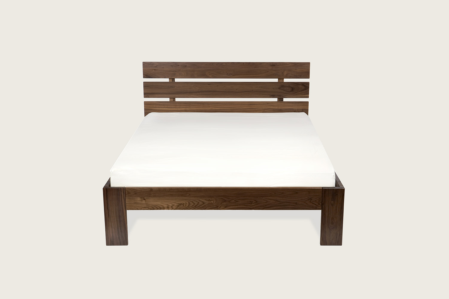 Rowlands Bed in solid walnut  - Speke Klein