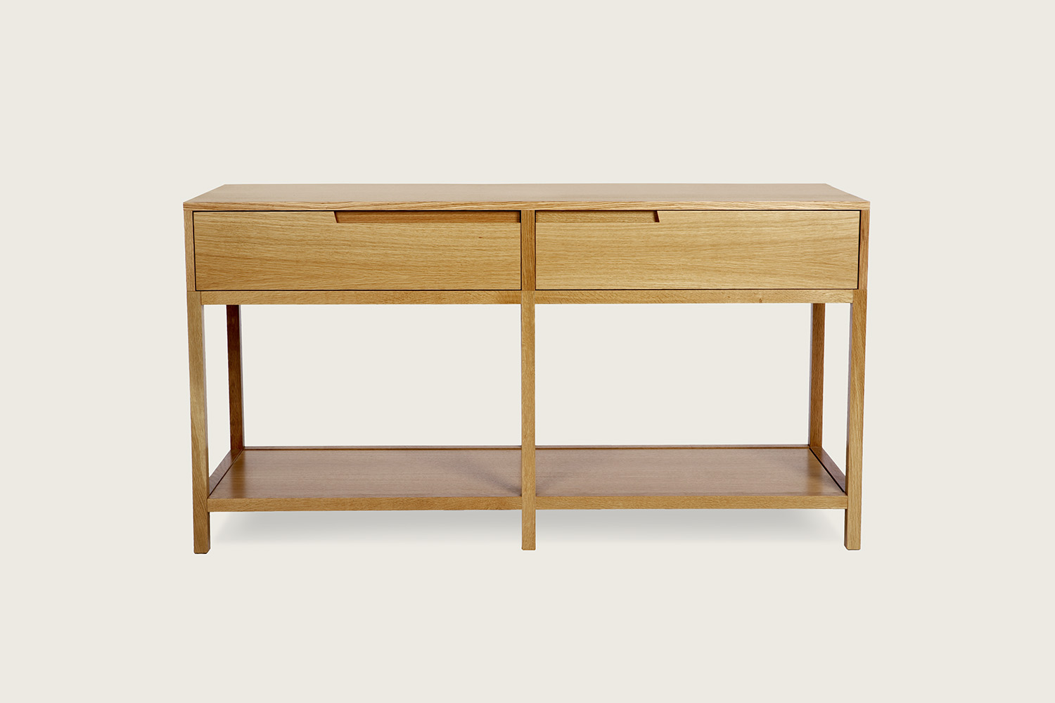 Linea Console in oak - Speke Klein