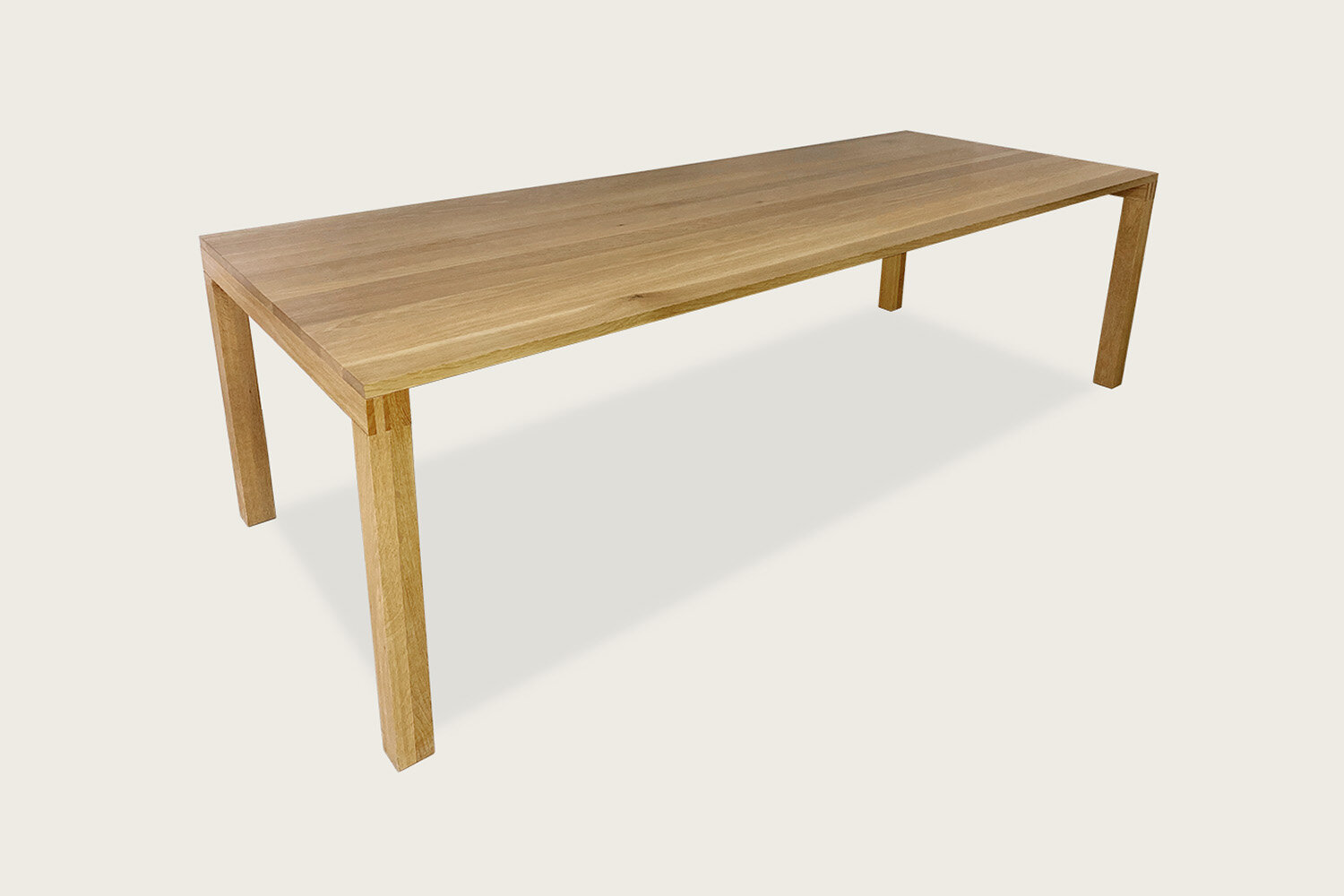 Quinn Dining Table in Solid Oak - Speke Klein