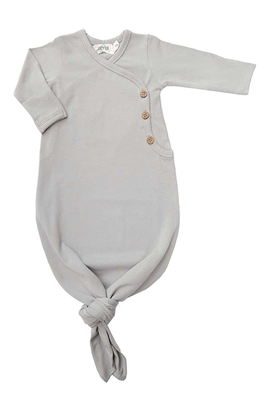 lucy lue stone gray baby gown newborn photographer.png