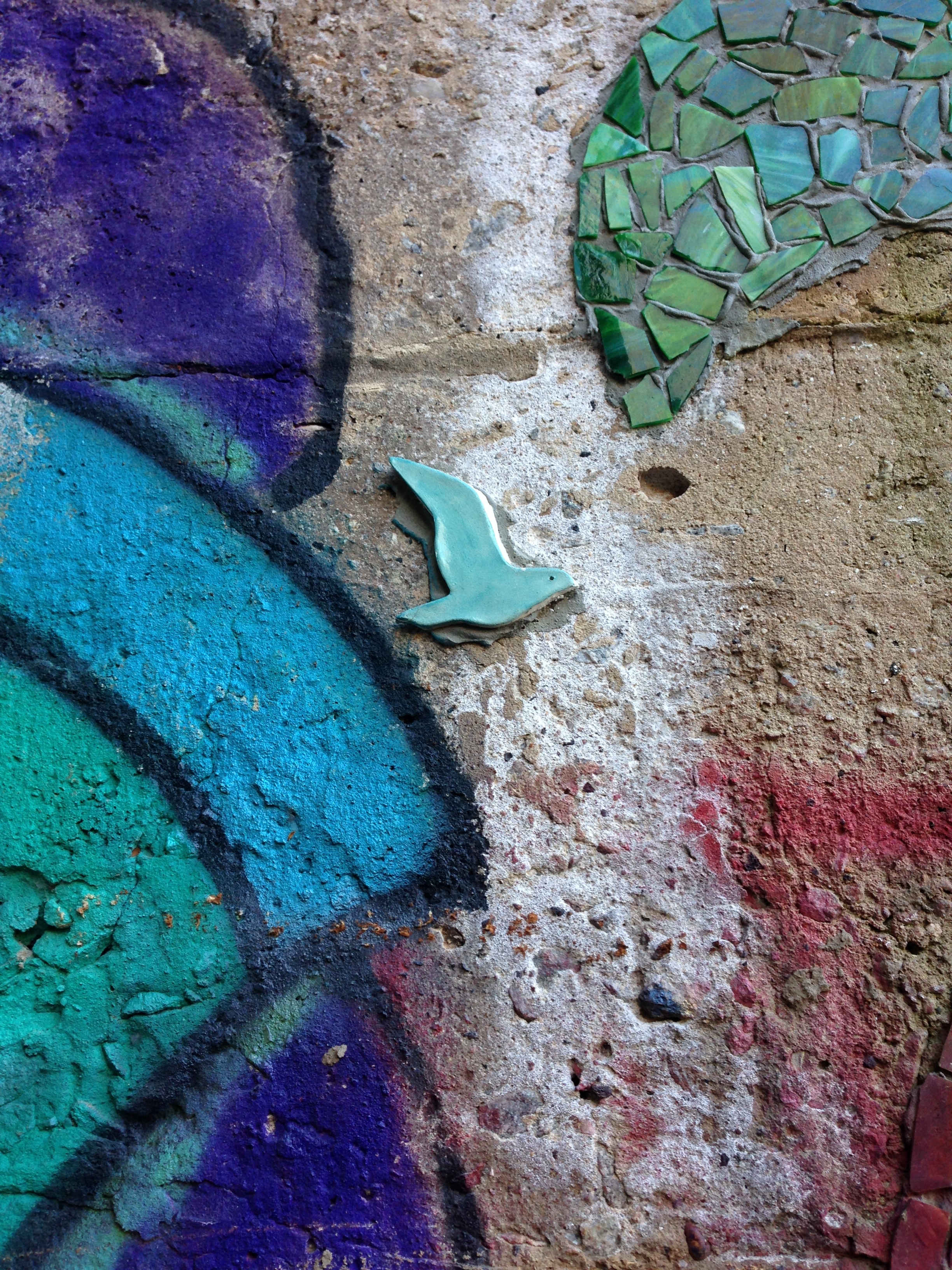 Lost and found art from our home, the Historic West End of Atlanta, GA.
