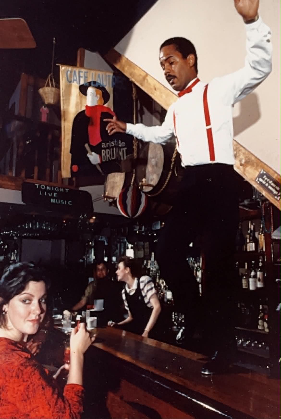 Indoor photo of a performance