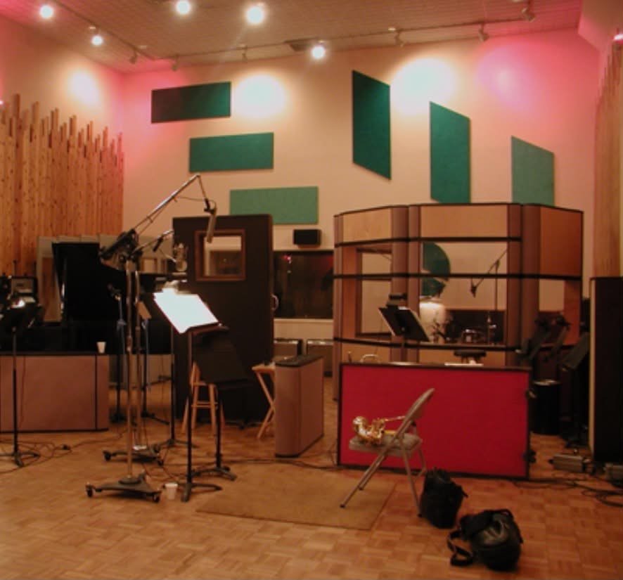 Photo of the interior of Systems Two recording studio
