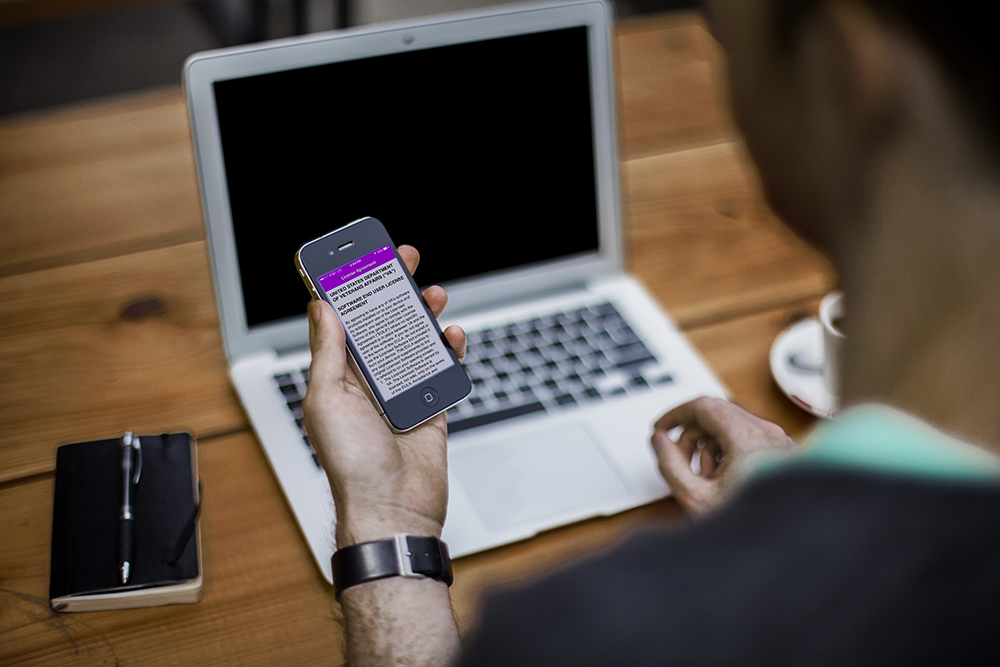 "There's just so many words here. It's not like a normal app."