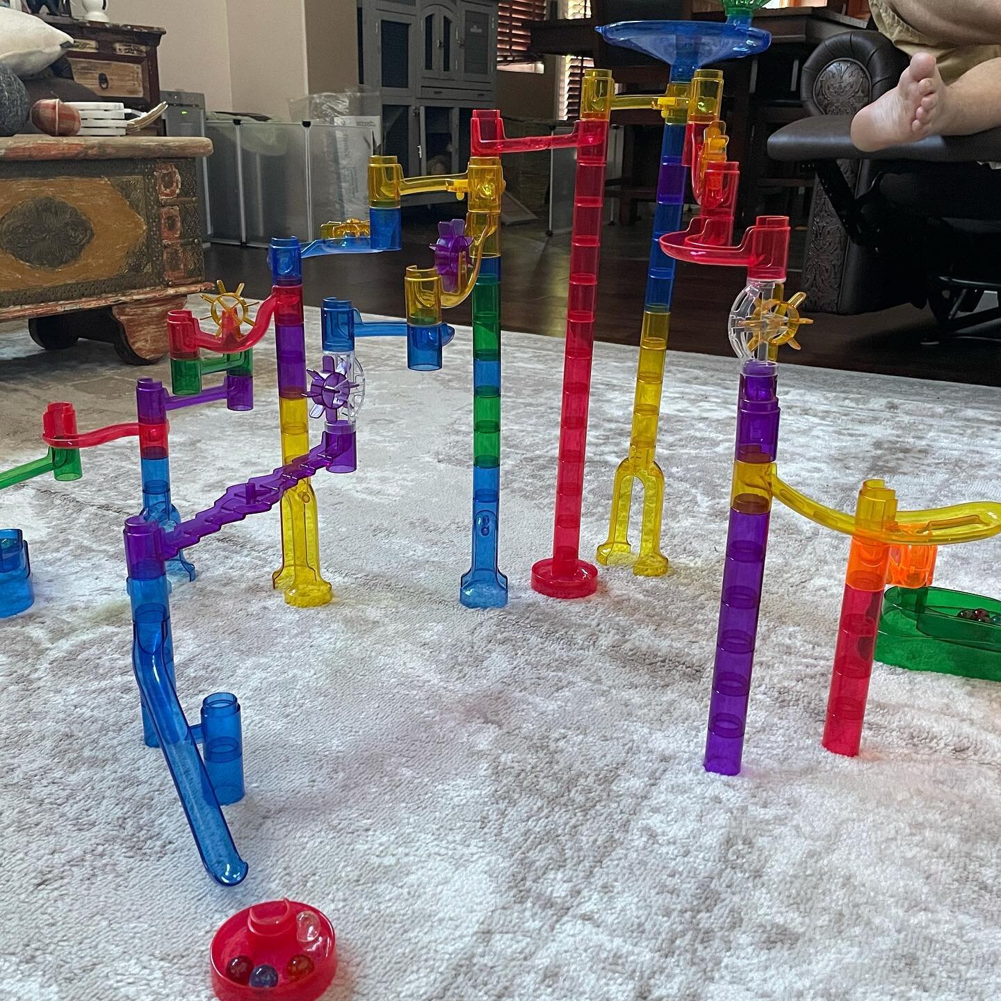 Marble run complete🥰