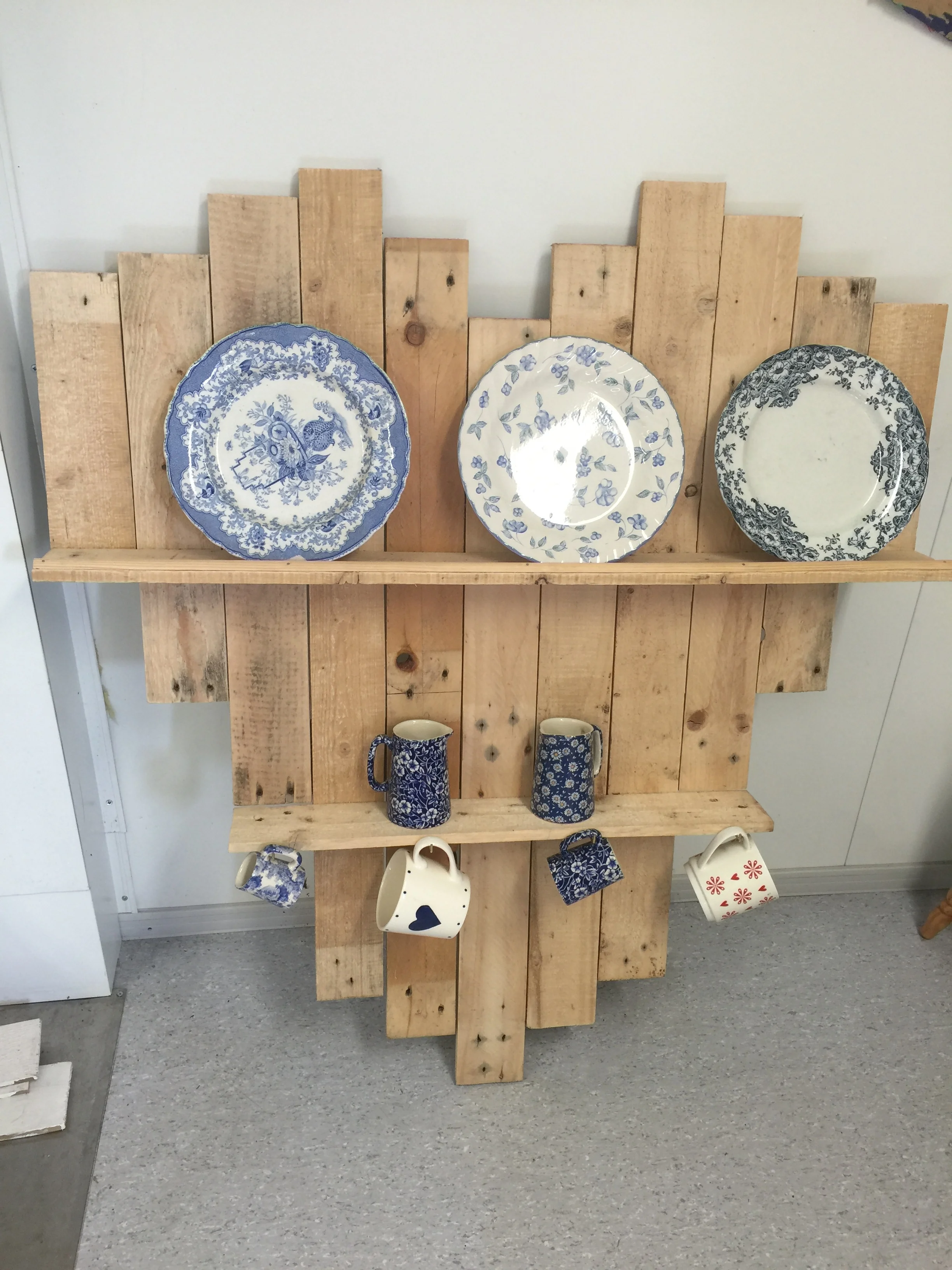 Heart Shelves: 102w x 120 high £65