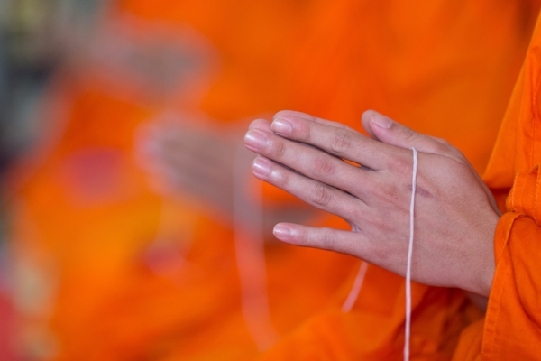 The Ashram's Elders wear orange. Orange is the color of the second chakra-Sacral Chakra.