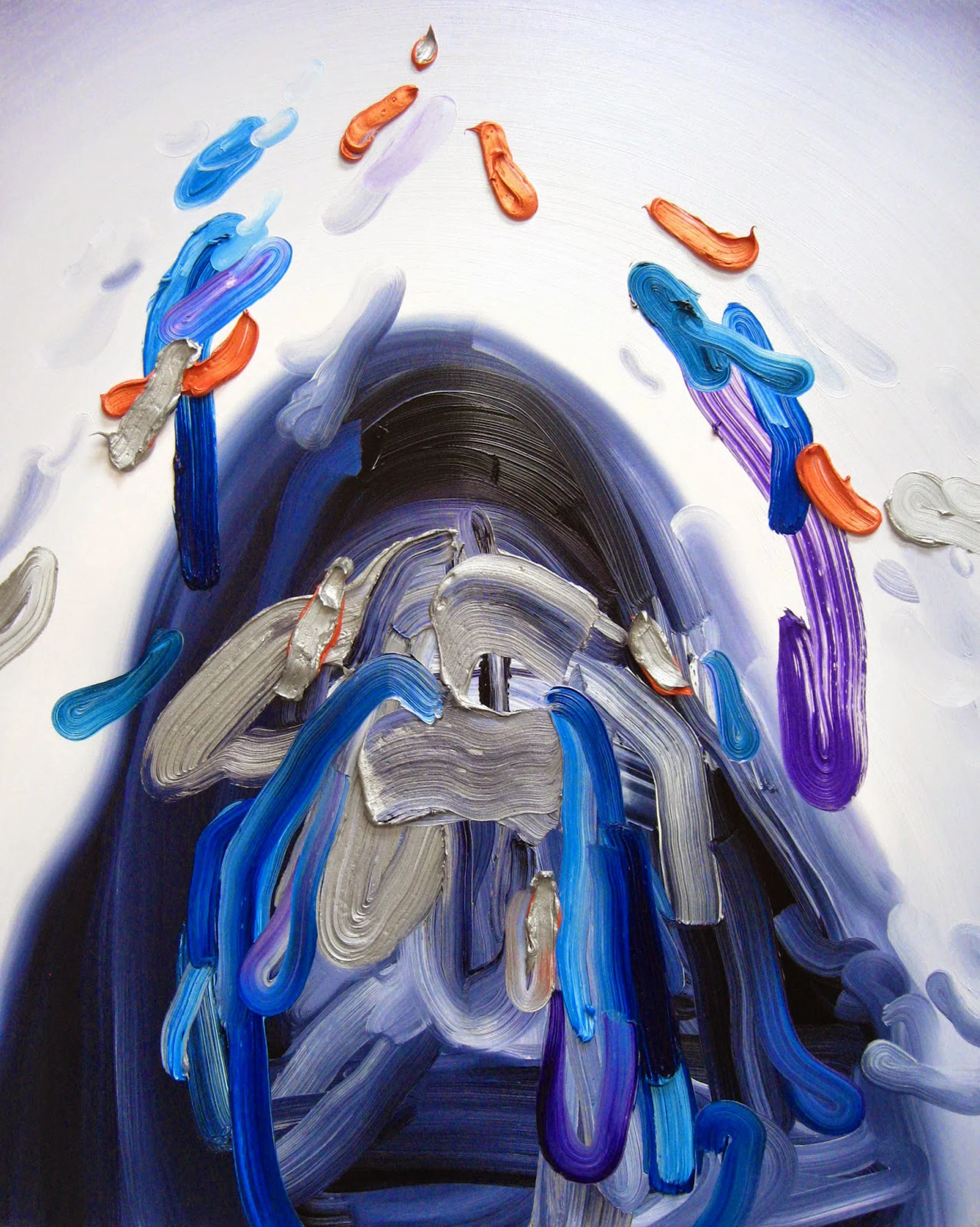 Confetti / oil on canvas / 30 x 24 inches