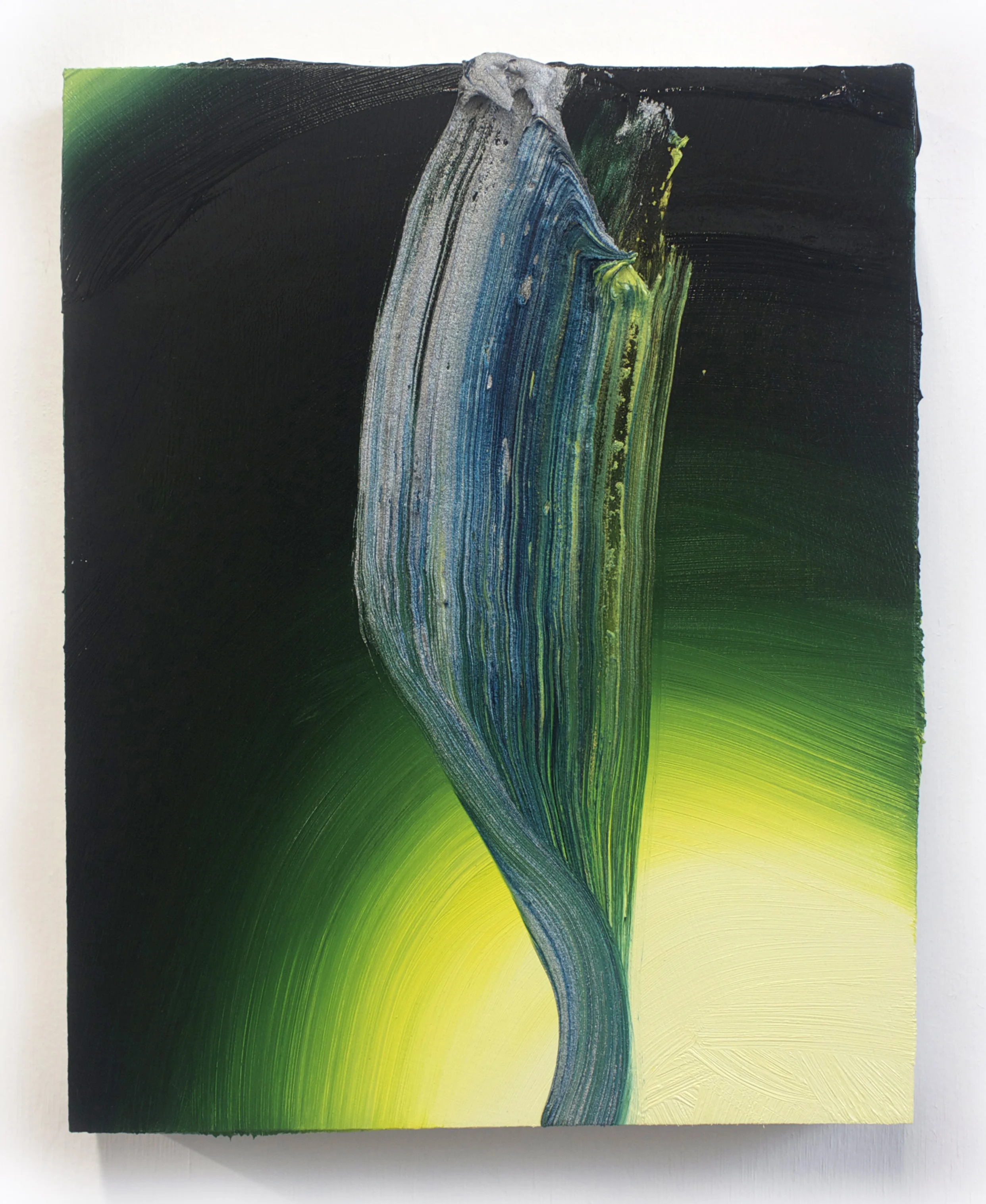 One Stroke / oil on panel / 10 x 8 inches