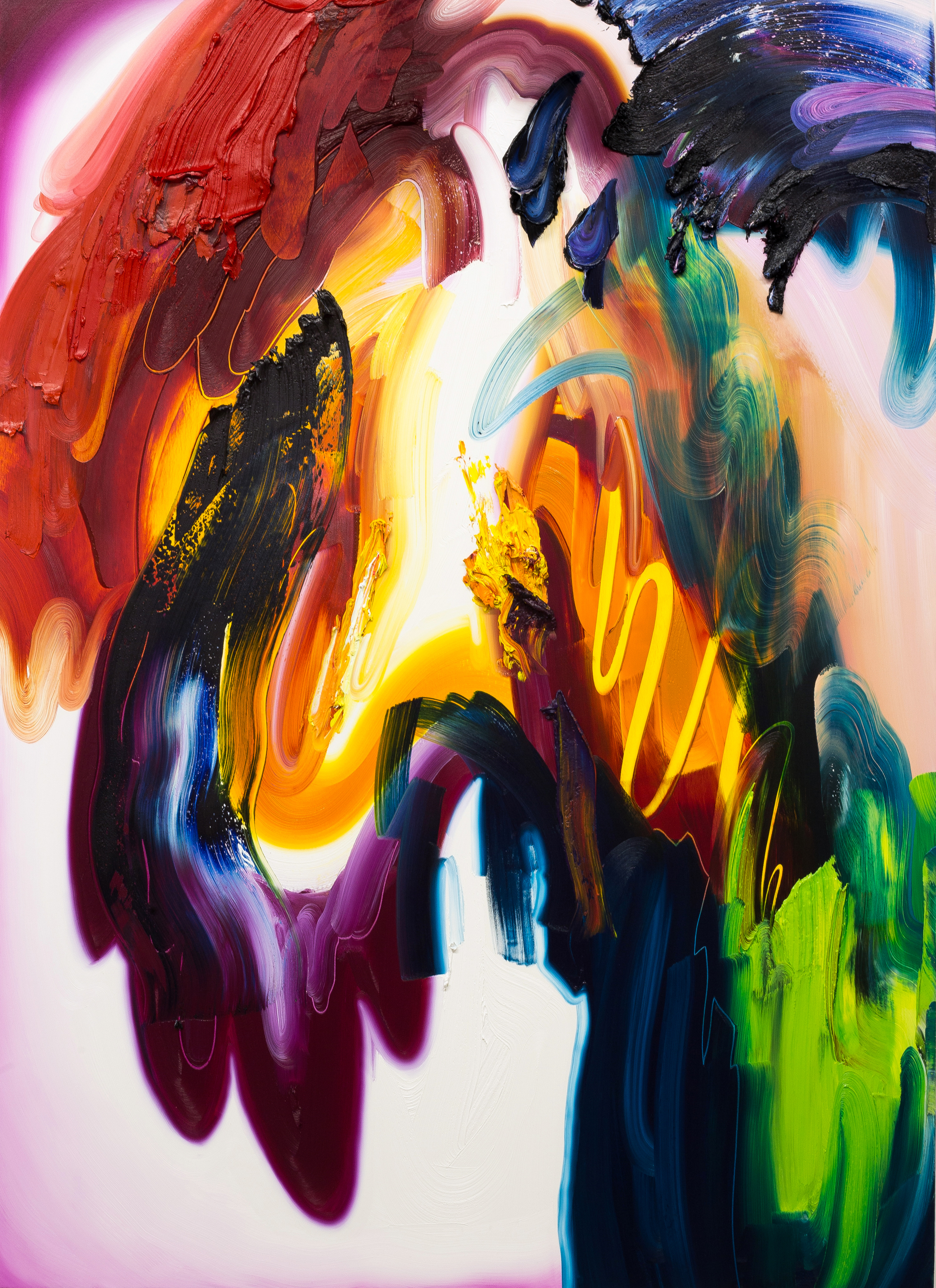 Willow / oil on canvas / 72 x 52 inches
