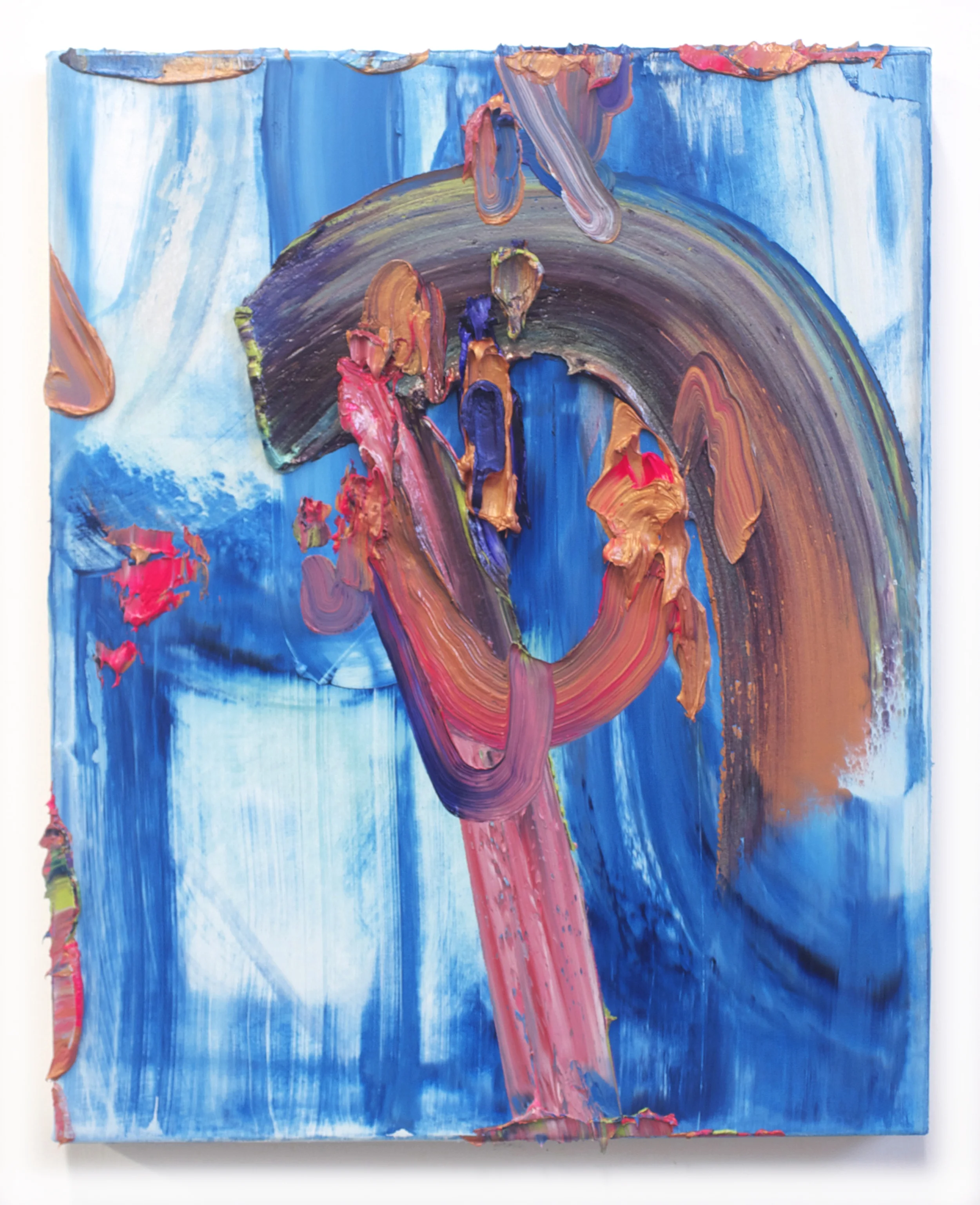 Polishing the Mirror / oil on canvas / 20 x 16 inches