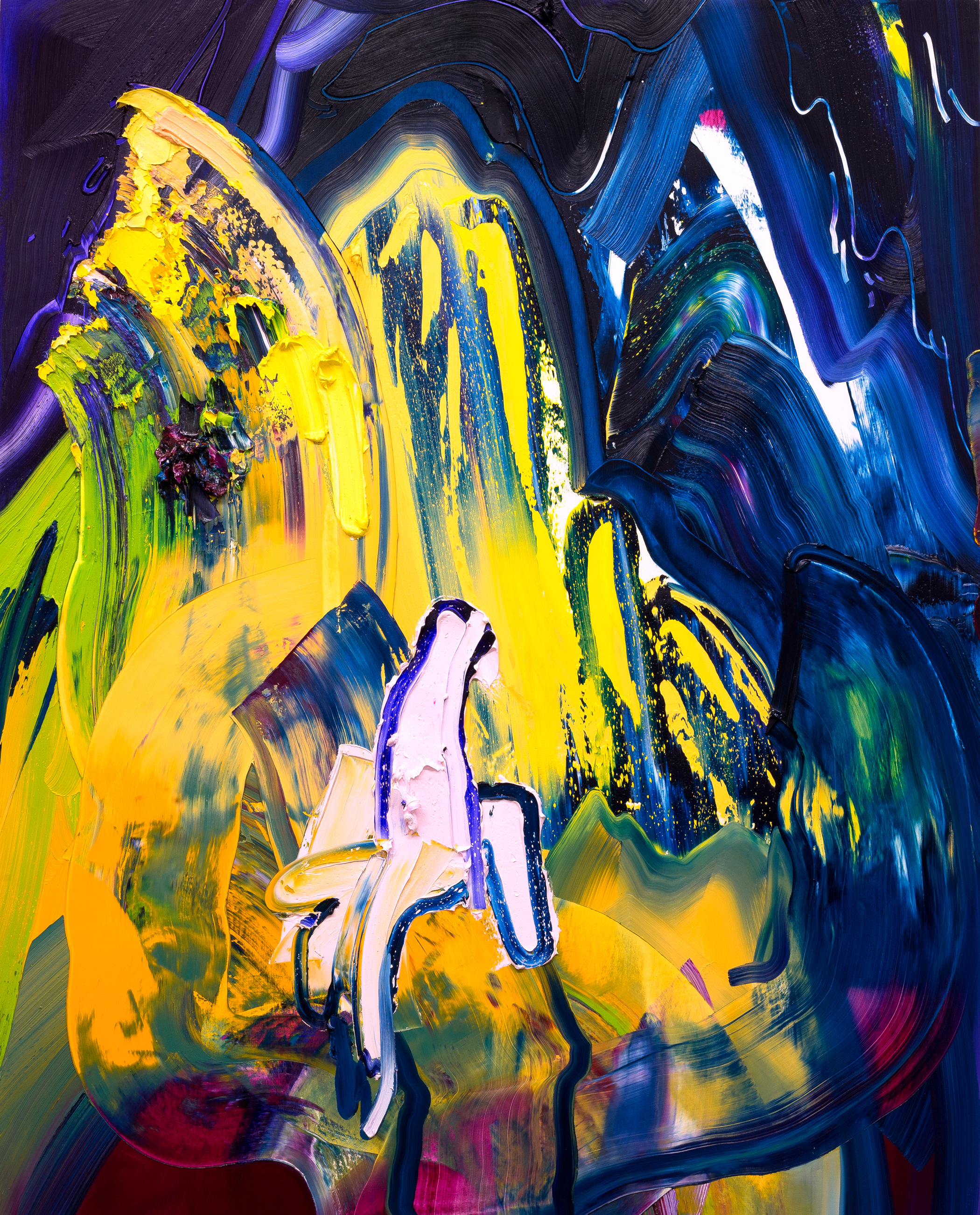 Genie / oil on canvas / 60 x 48 inches (sold)