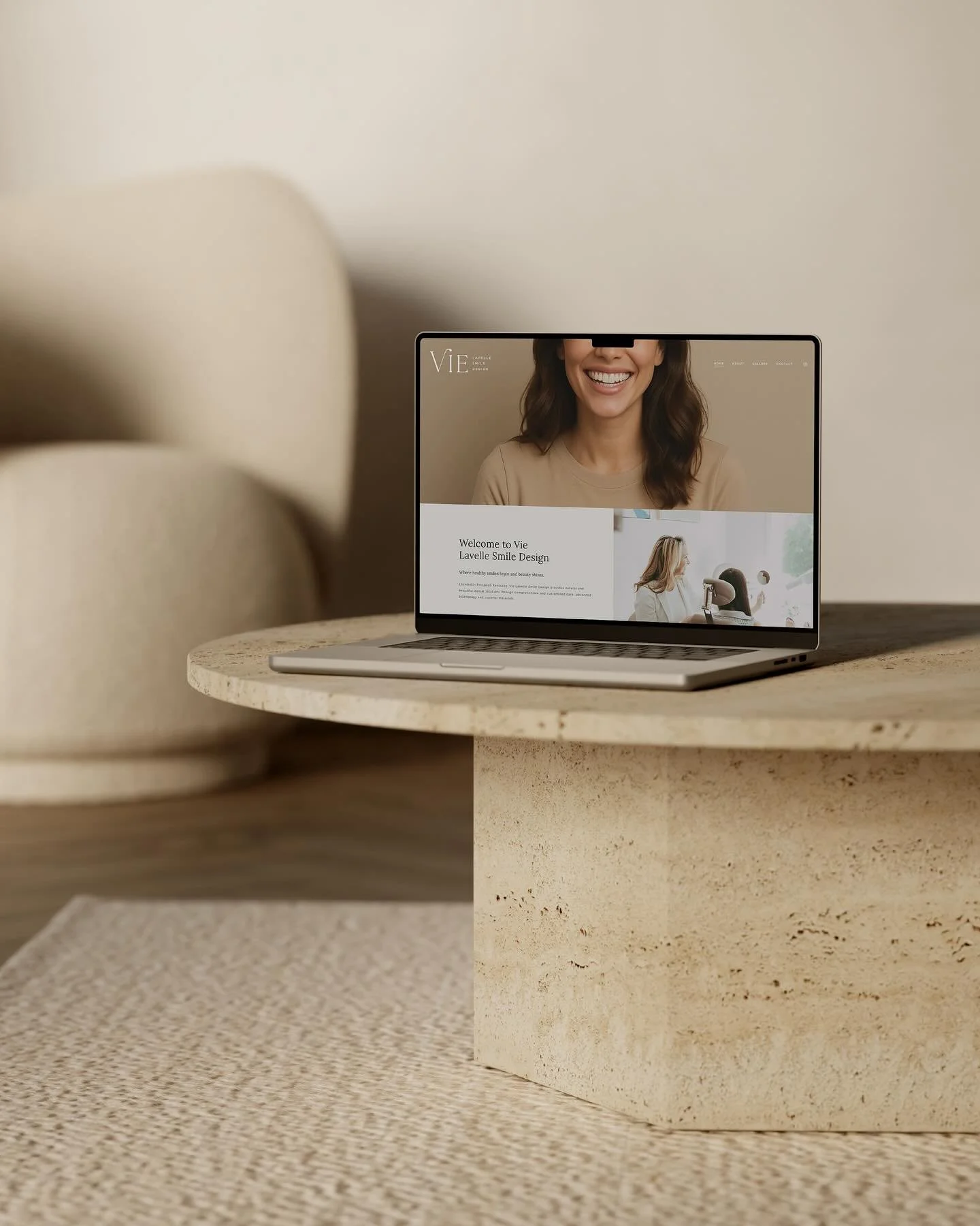 Wrapping up a branding and web project for @viesmiledesign and can&rsquo;t wait for launch day! If you live near Prospect, KY - go see Dr. Abby Staffieri for the most beautiful smile ✨
