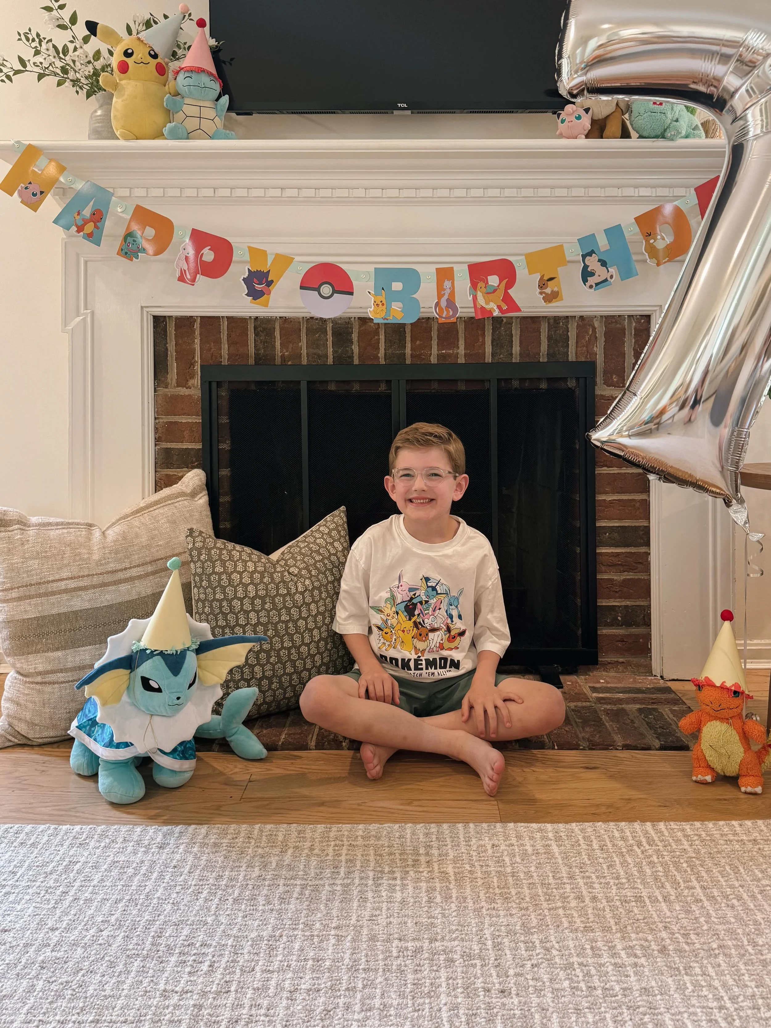 A weekend of celebrating Jack! Happy Birthday to our incredibly creative, sweet and Pokemon-obsessed 7 year old. We love you! ❤️
