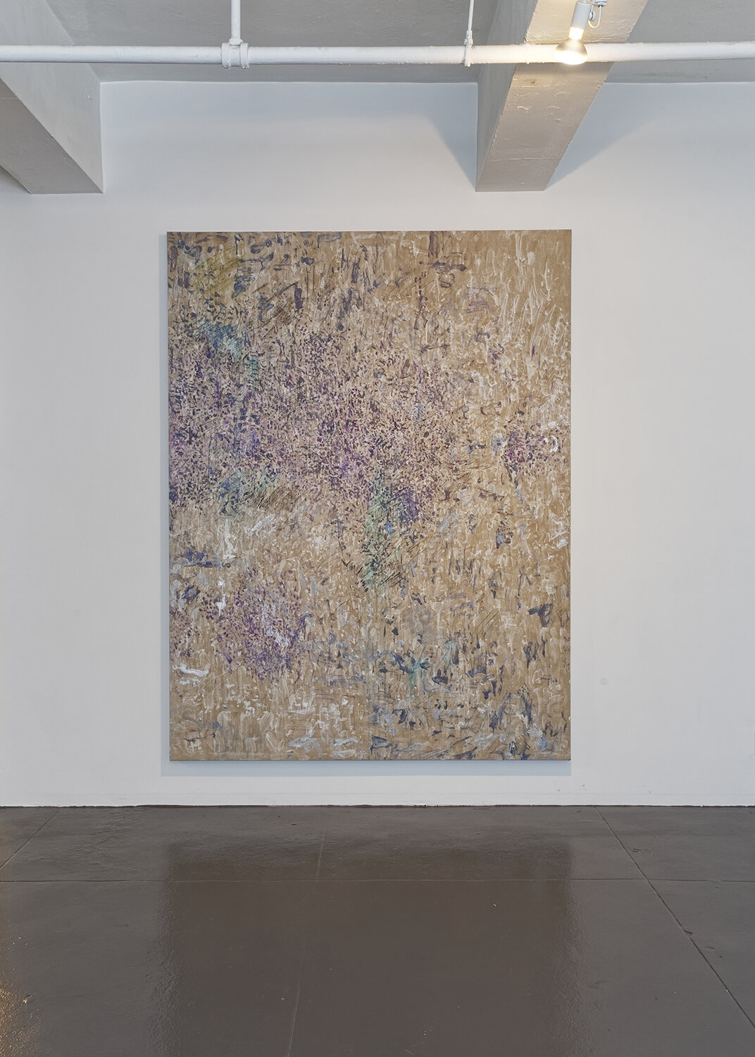  Installation view of  Soft and Wet . Work: Andy Robert,  After Prince , 2019. Photograph by Matt Vicari 