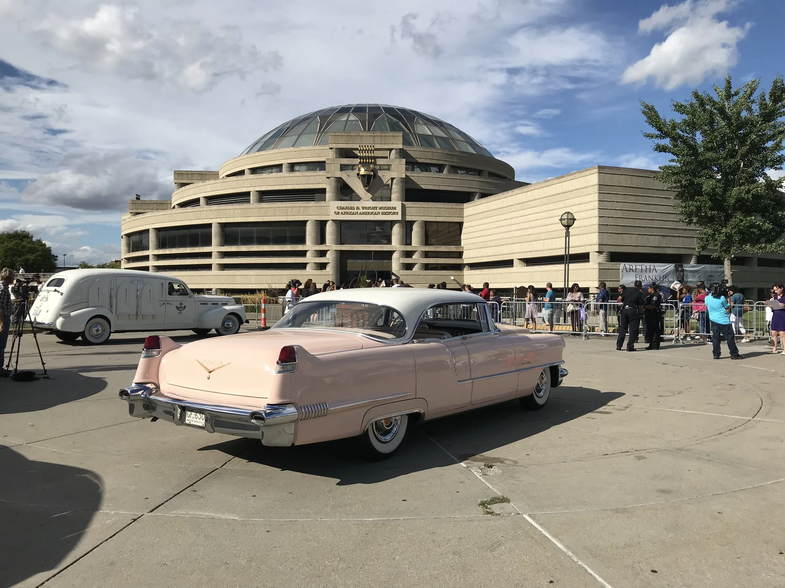 Pink Cadillacs blazing home to heaven…