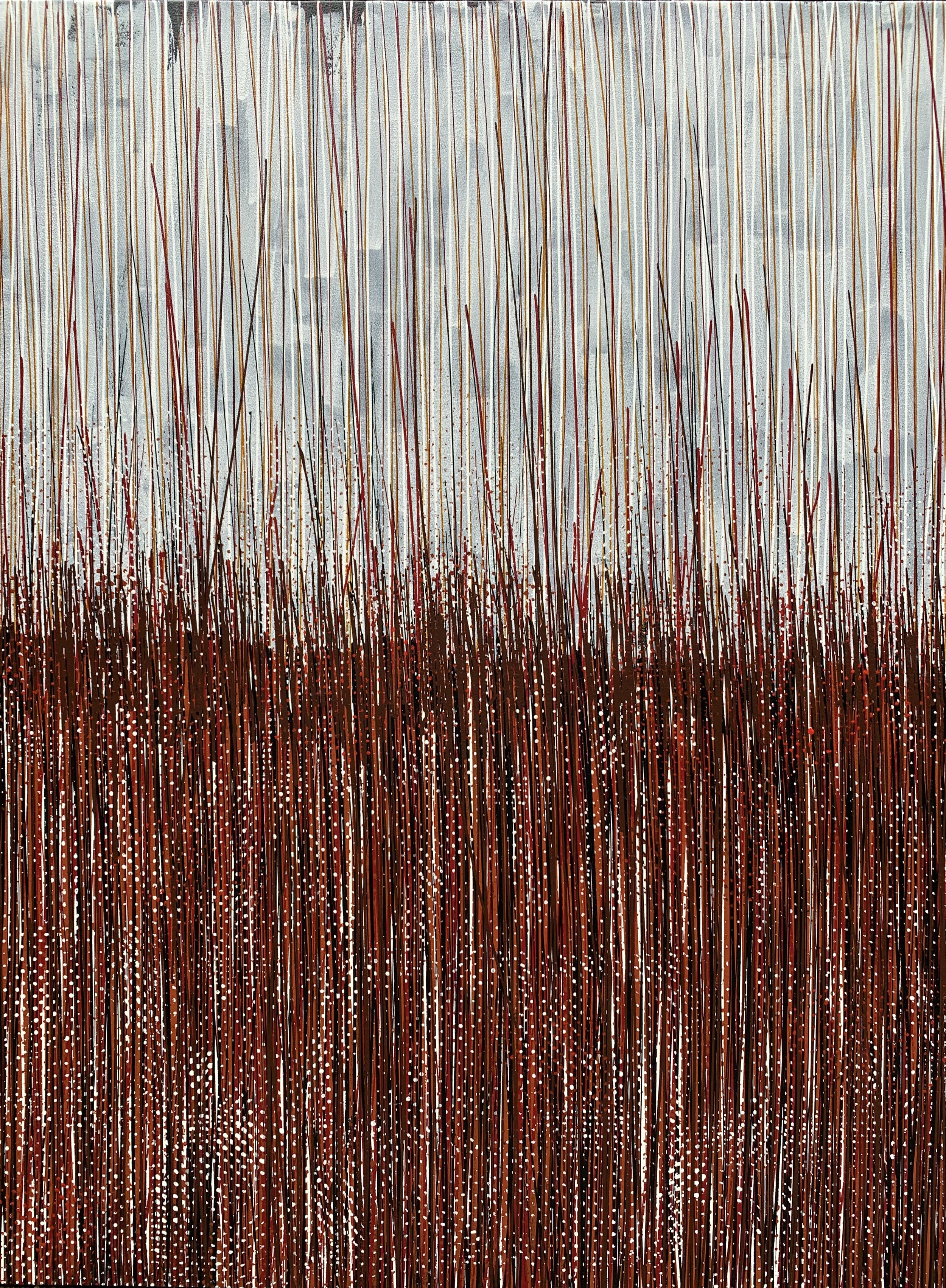 Red Shadows, 2019 | 48” x 36”