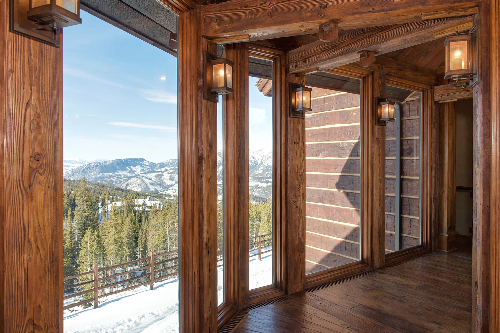 The walls of views in this breezeway are nothing short of spectacular.