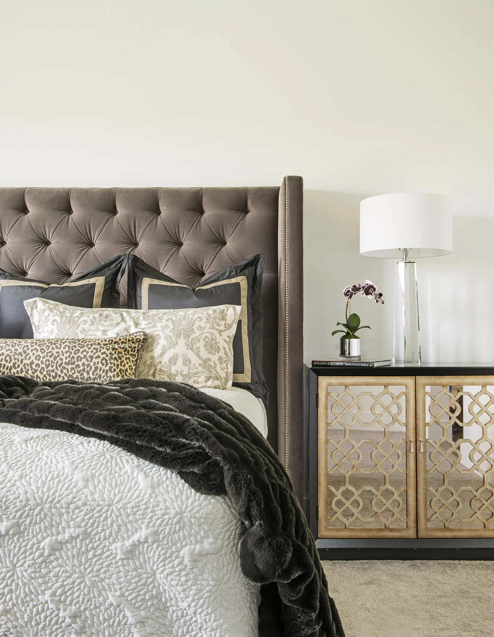 Luxurious and beautiful! Design by Sanctuary Interior Design . 