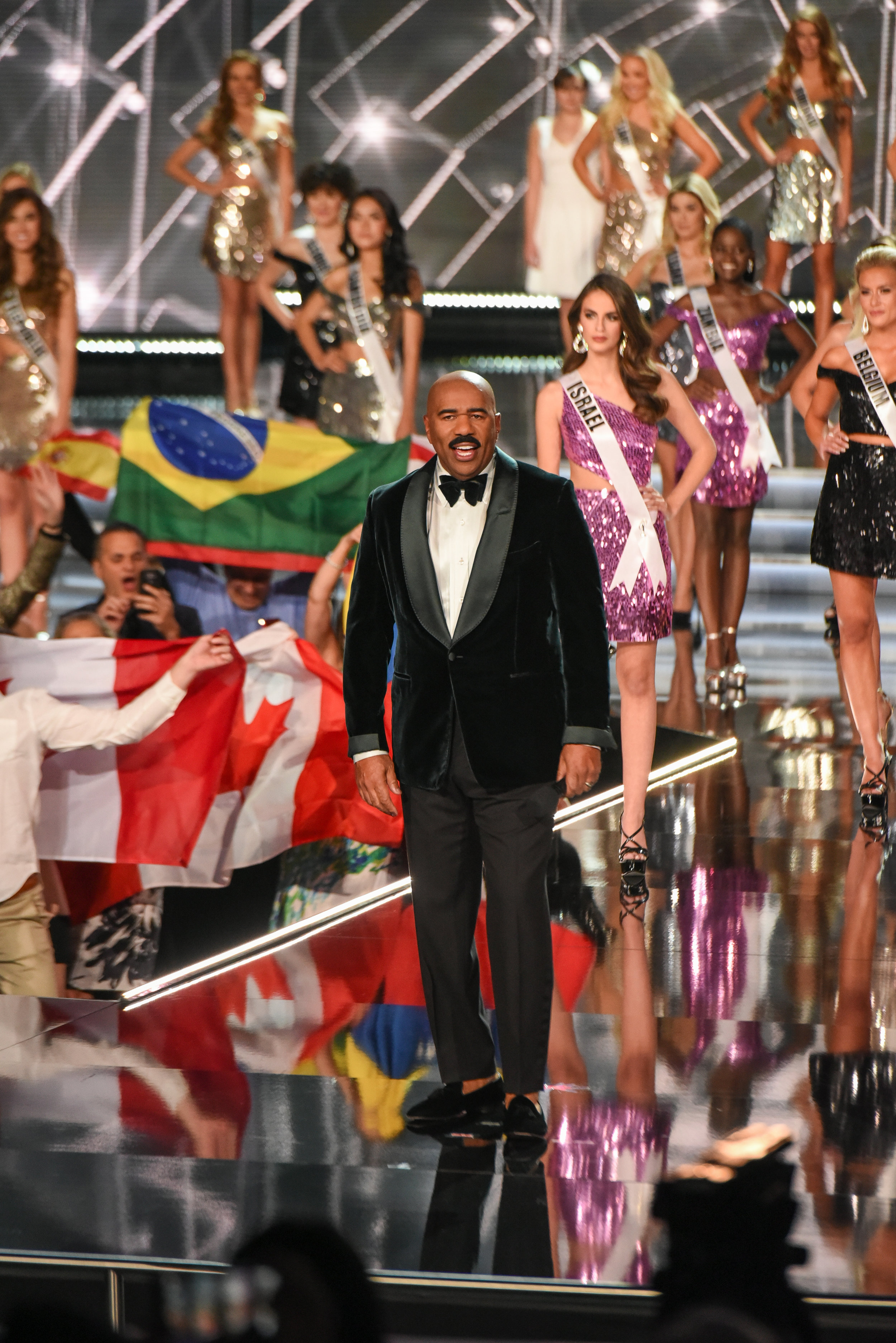 Steve Harvey Hosts Miss Universe 