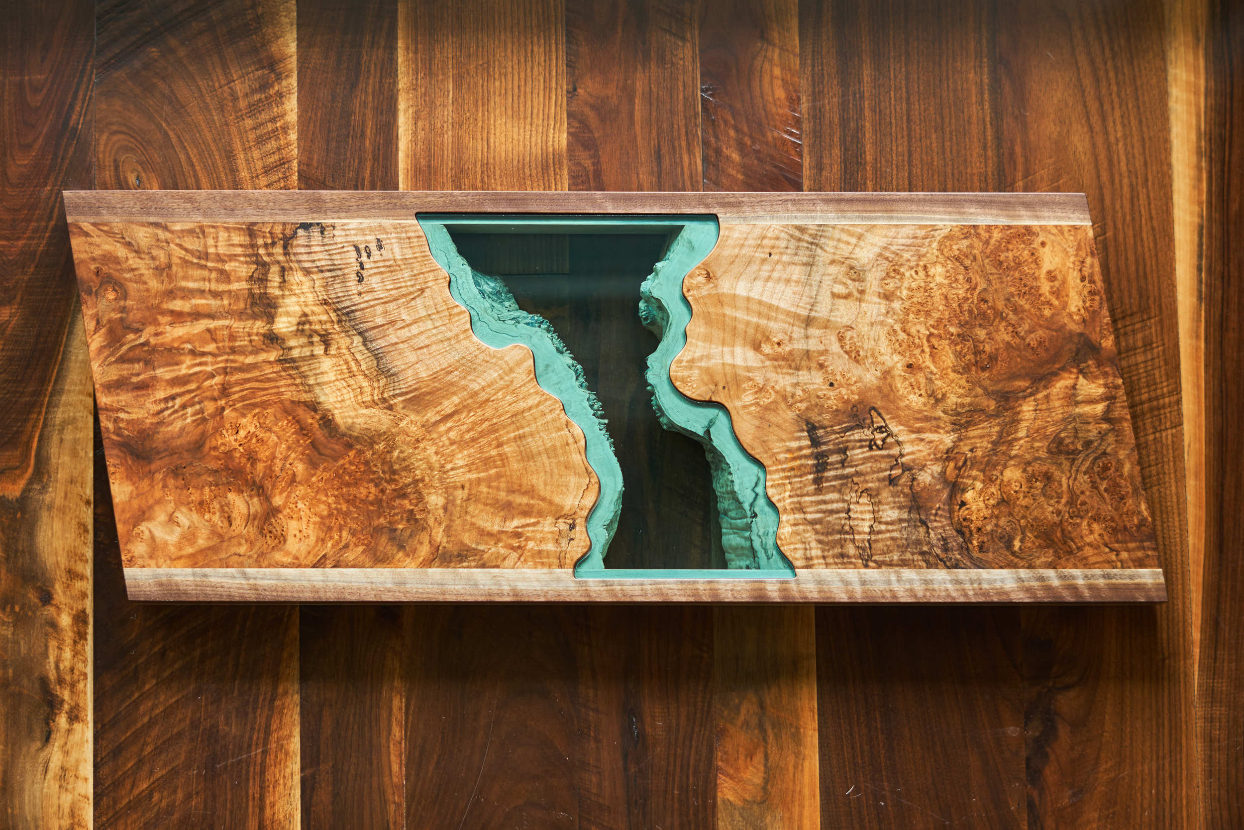 The Prism Maple Collection Tea Table/Wall Hanging