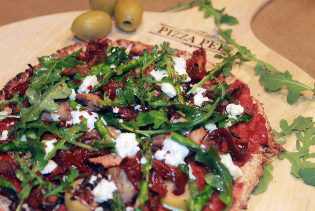 MAKES 1 PIZZA OR 4 SERVINGS
