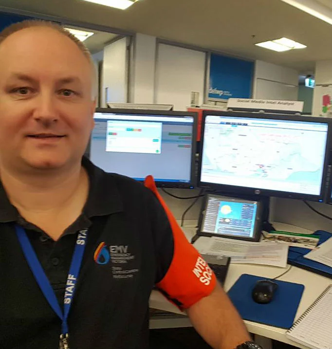 Justin Kibell, Manager of Operational Intelligence, Emergency Management Victoria