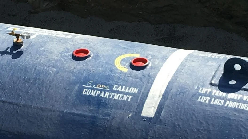 10,000 gallon capacity for each tank